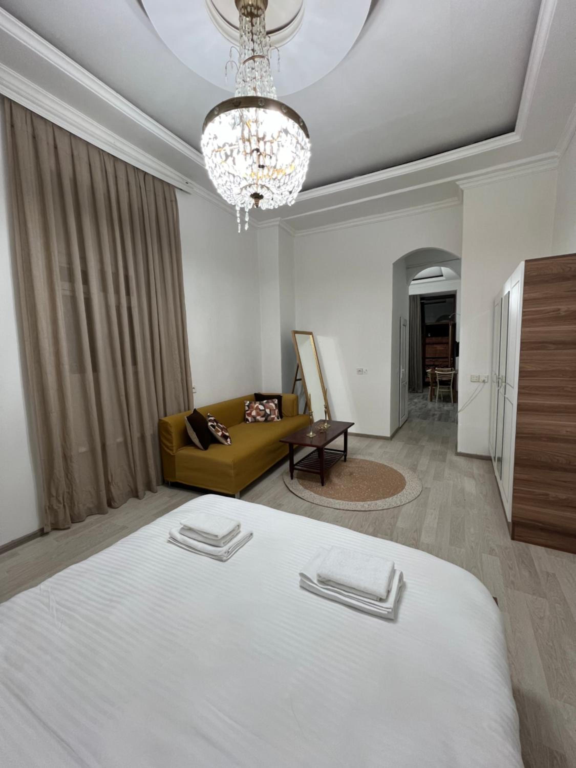Nizami street apartment with an ideal balcony