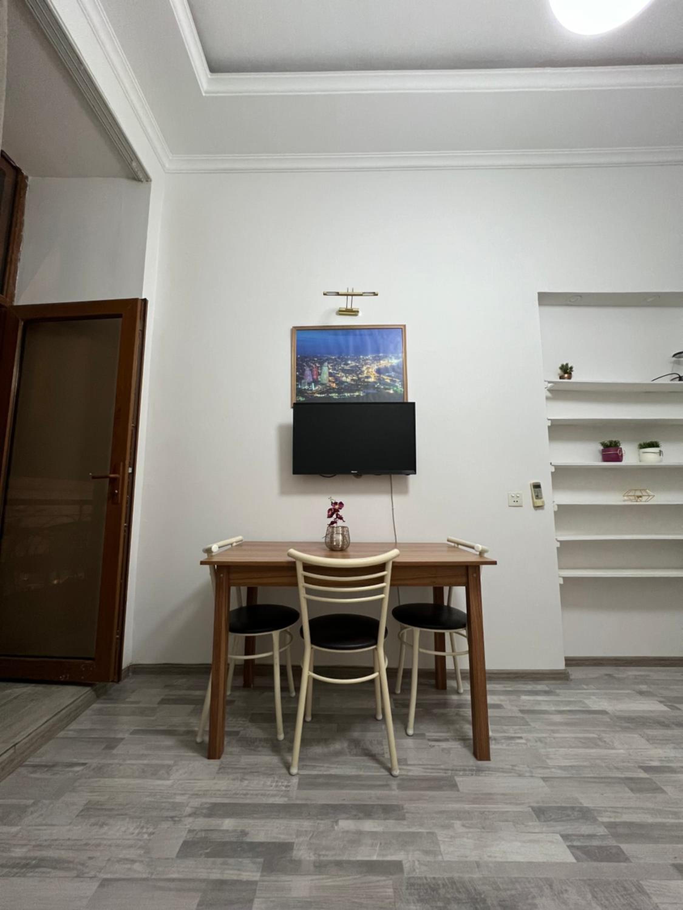 Nizami street apartment with an ideal balcony