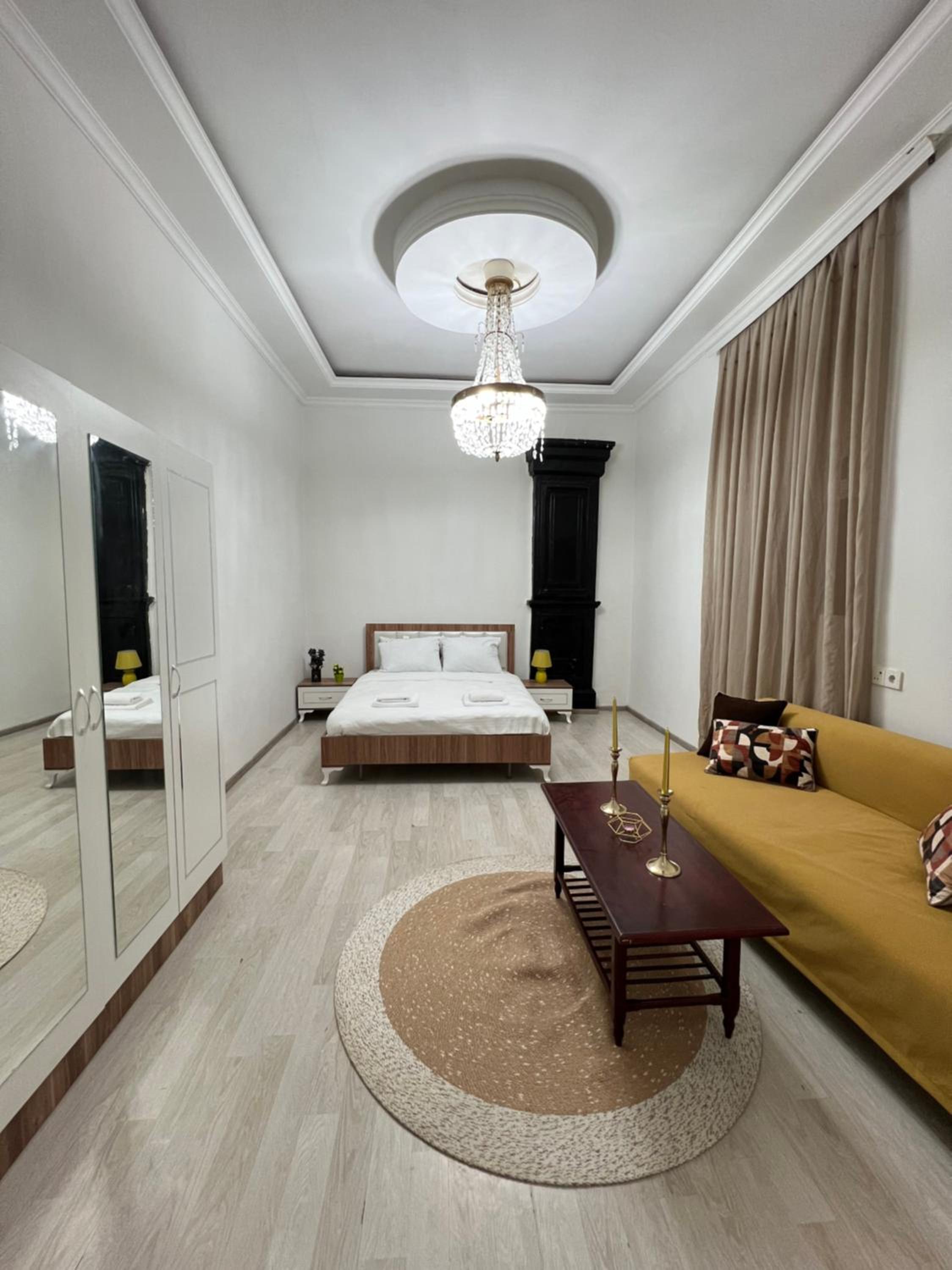 Nizami street apartment with an ideal balcony