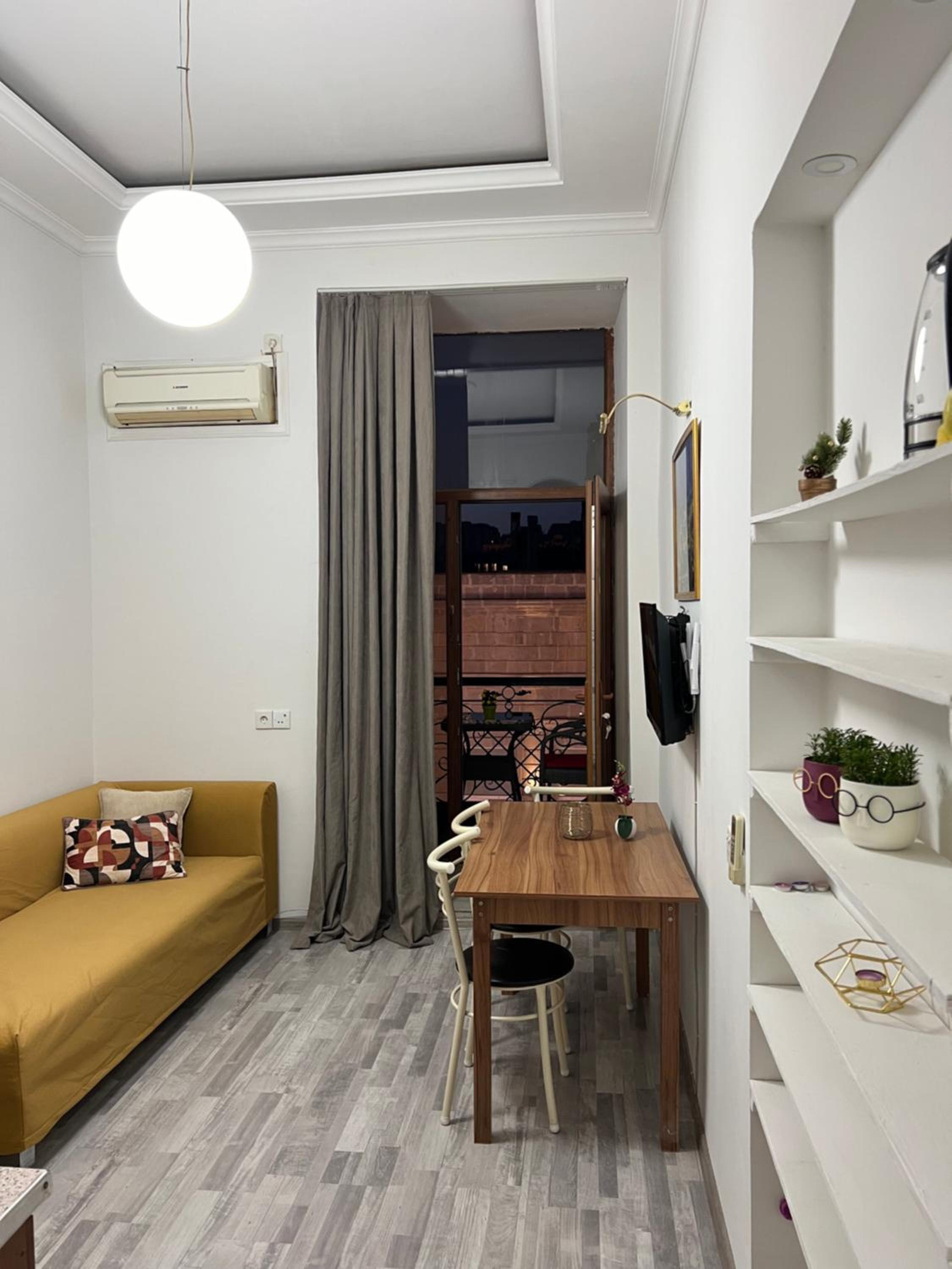 Nizami street apartment with an ideal balcony