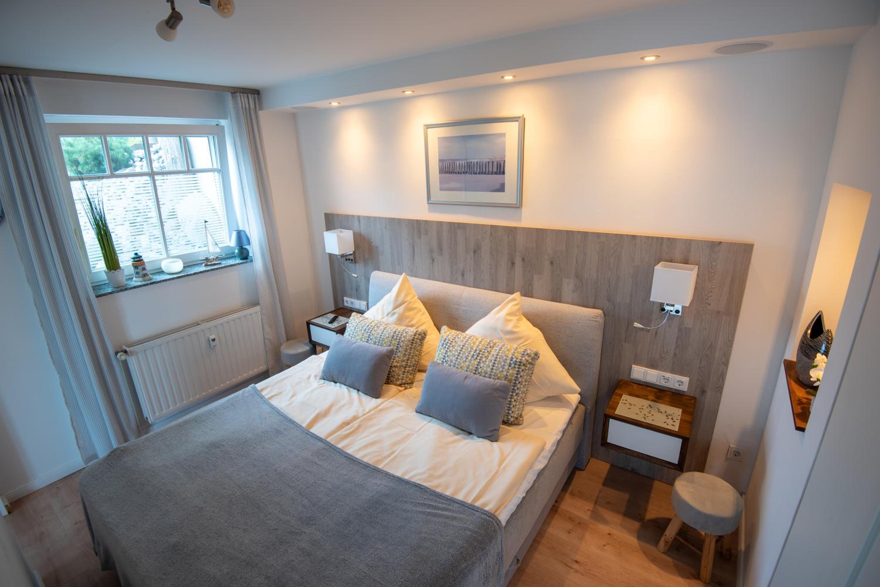 Parkresidenz Concordia Sellin Wohnung 12 mit Sauna und Terrasse