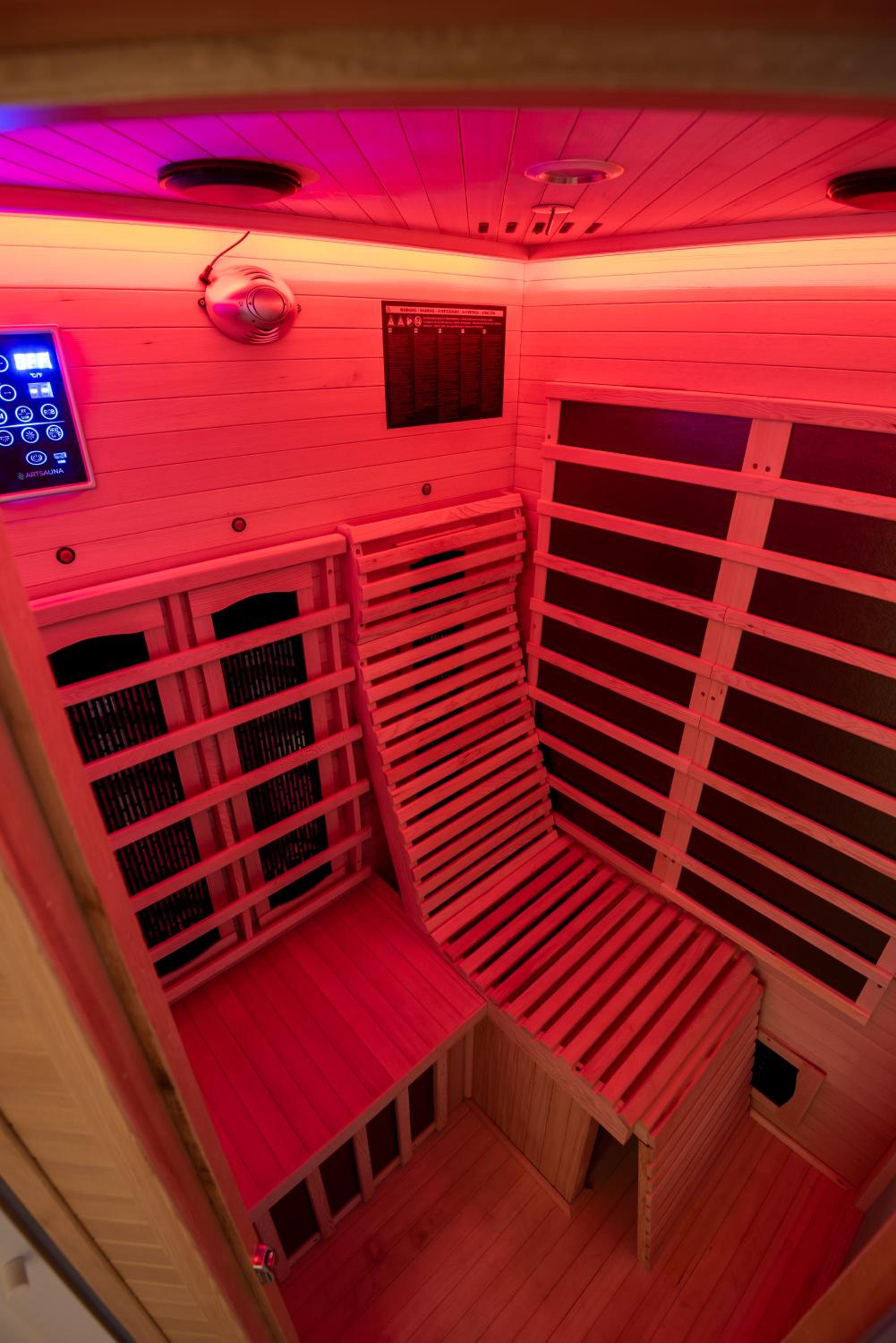 Parkresidenz Concordia Sellin Wohnung 12 mit Sauna und Terrasse