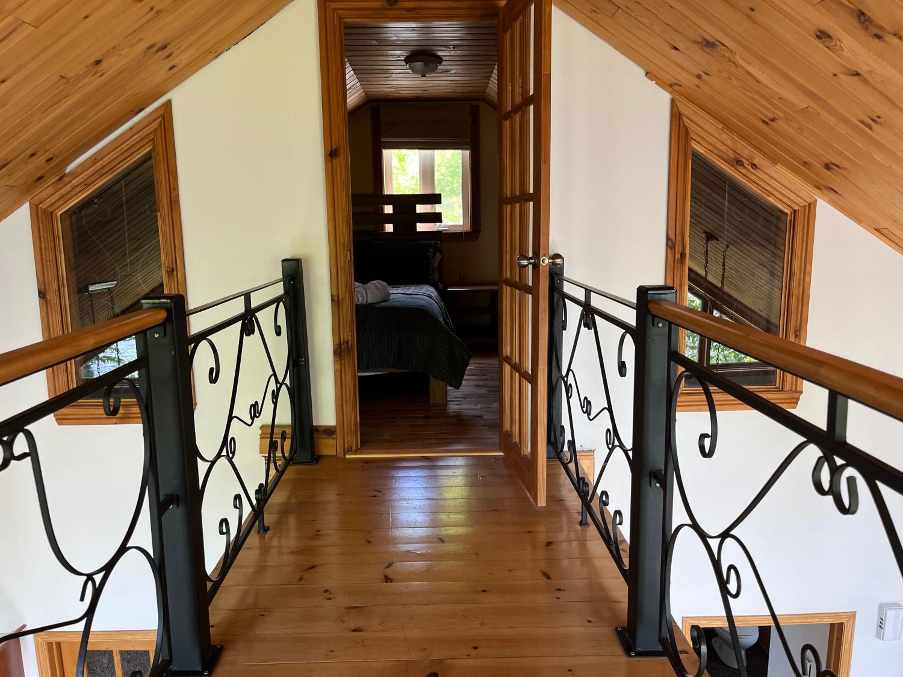 Chalet spa rivière saint Maurice