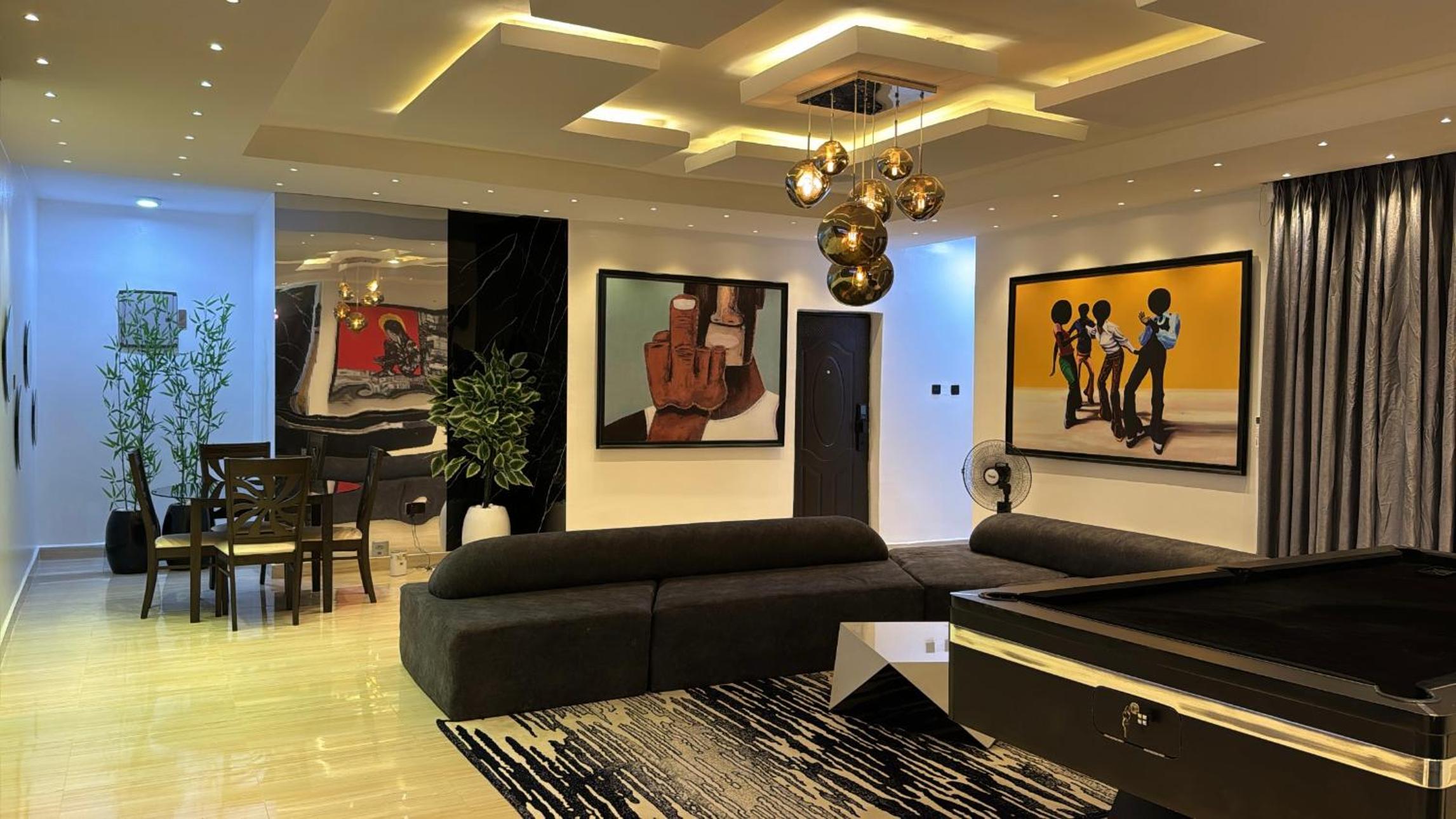 3Bedroom luxury apartment Victoria Island Lagos view 3