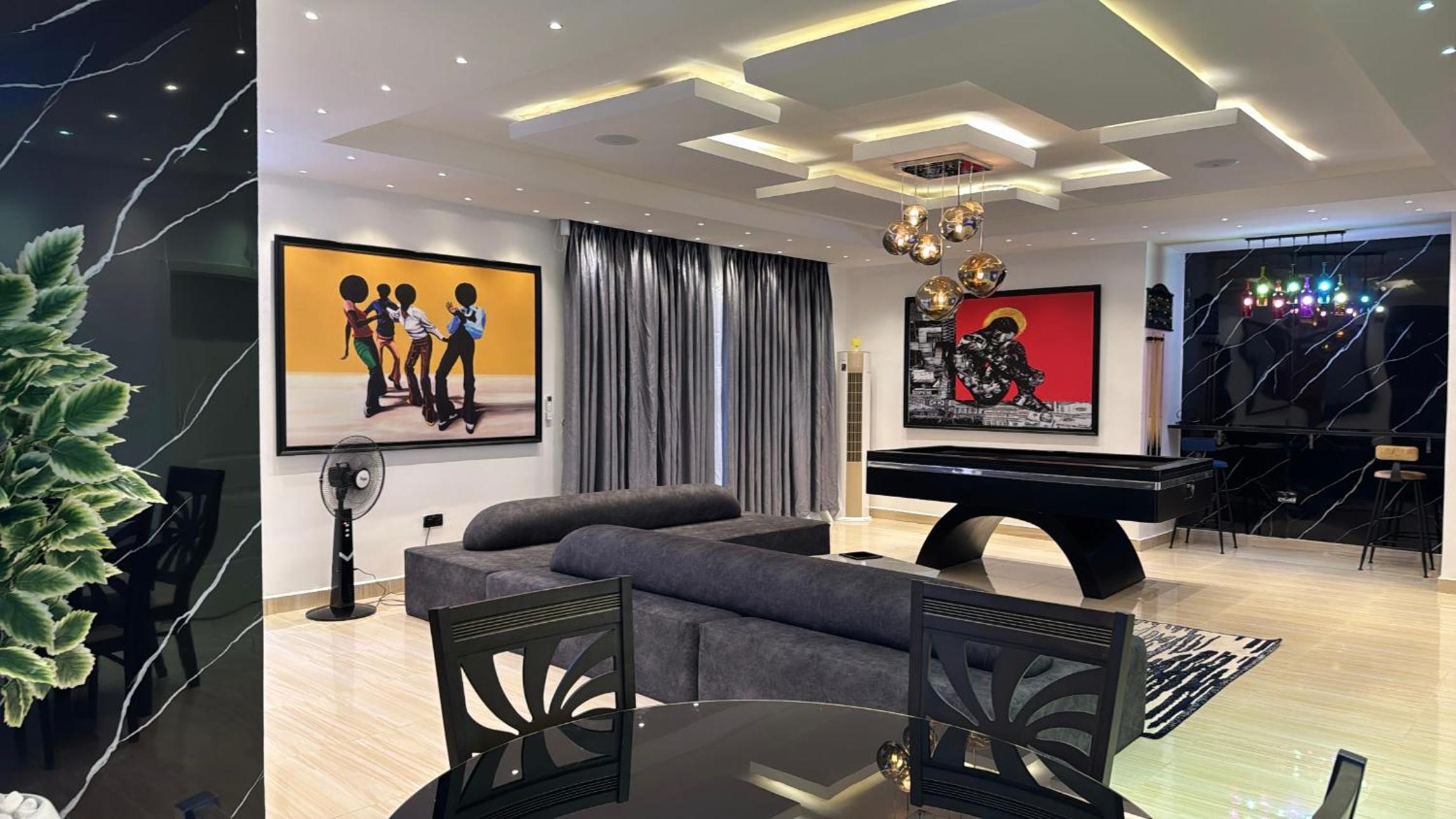 3Bedroom luxury apartment Victoria Island Lagos view 2