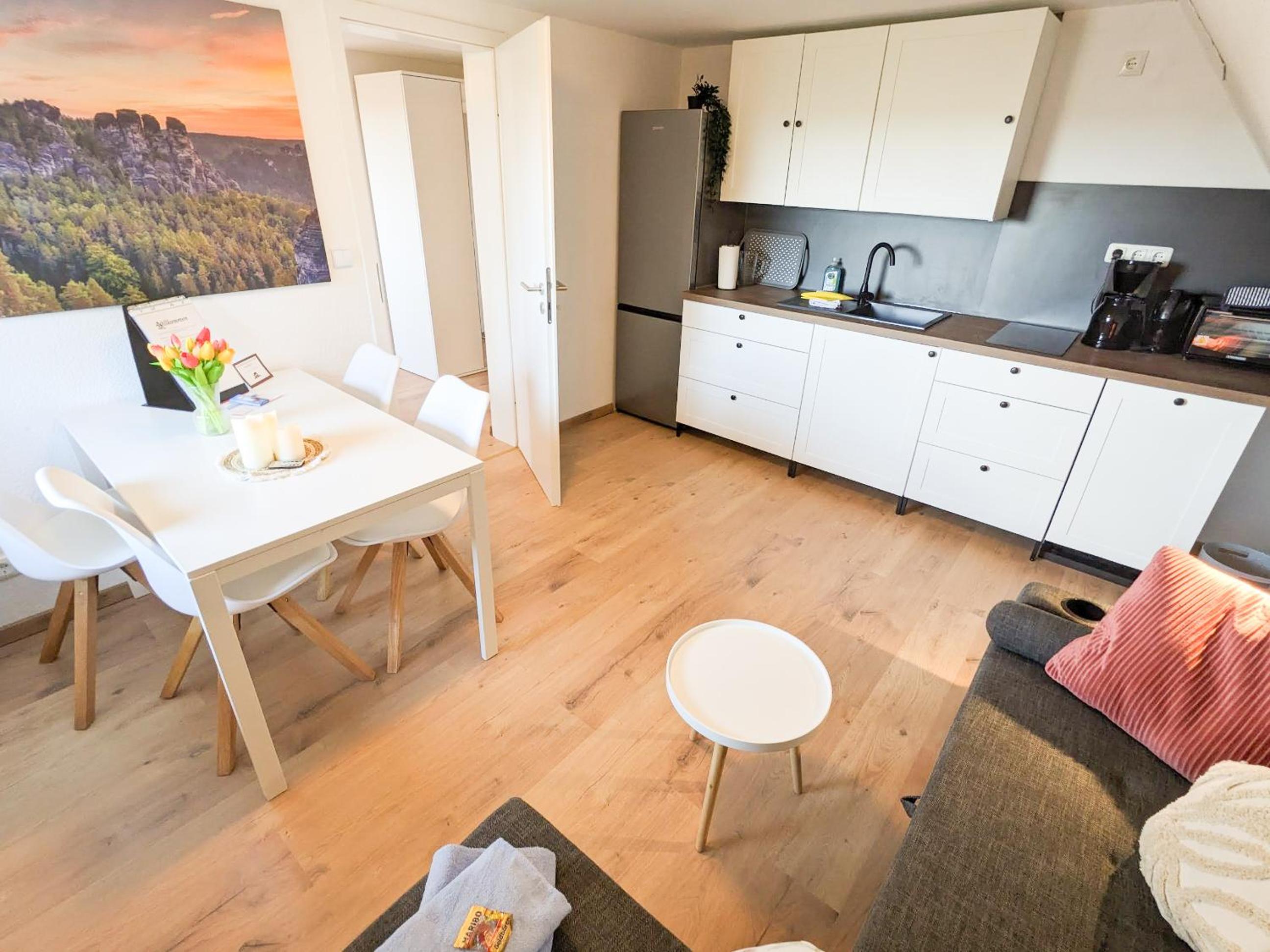 B5 Urlaubsmagie Gemütliche Wohnung inmitten der Sächsischen Schweiz