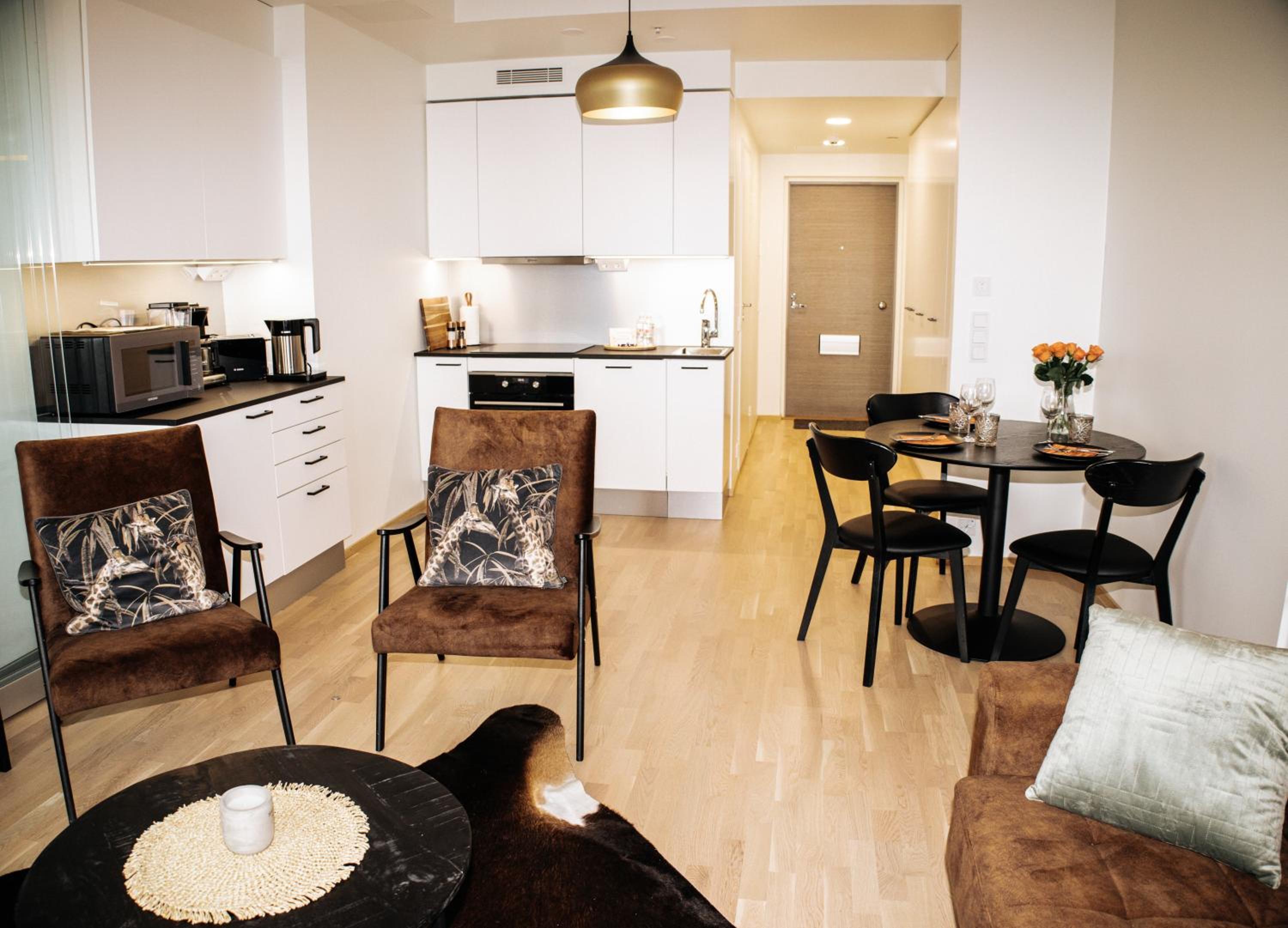 Come in! "Areena" Two bedroom apartment for 5 people 11th floor above the Tampere! view 5
