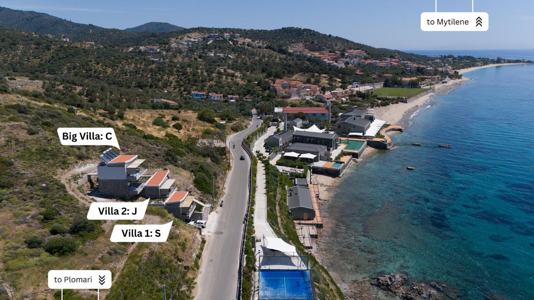 Above Blue Villas view 5