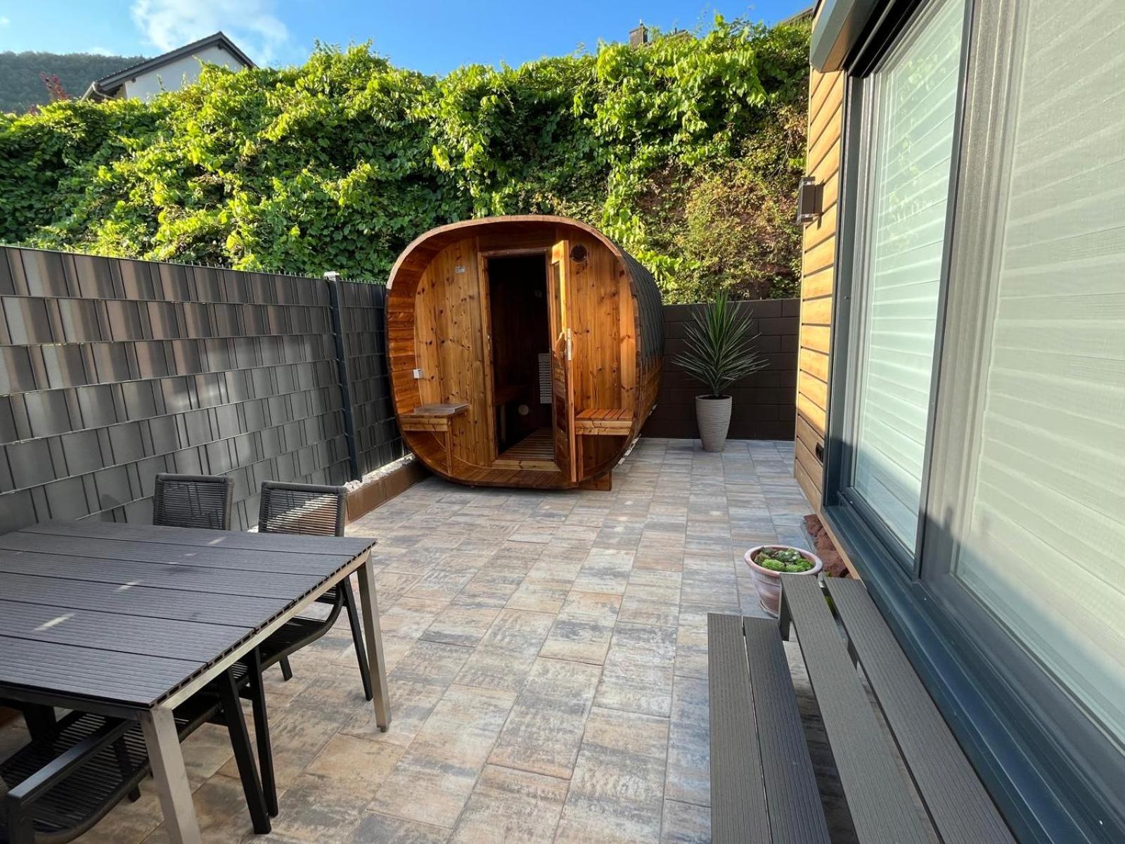 Tiny House im Felsenland mit Sauna