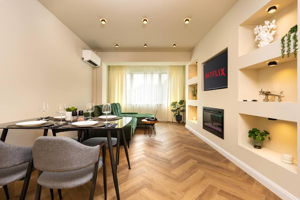 Olive Green Designer Apartment