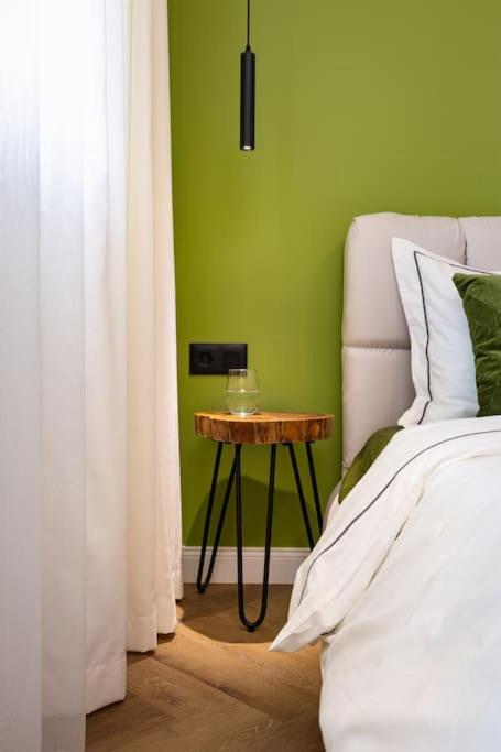 Olive Green Designer Apartment