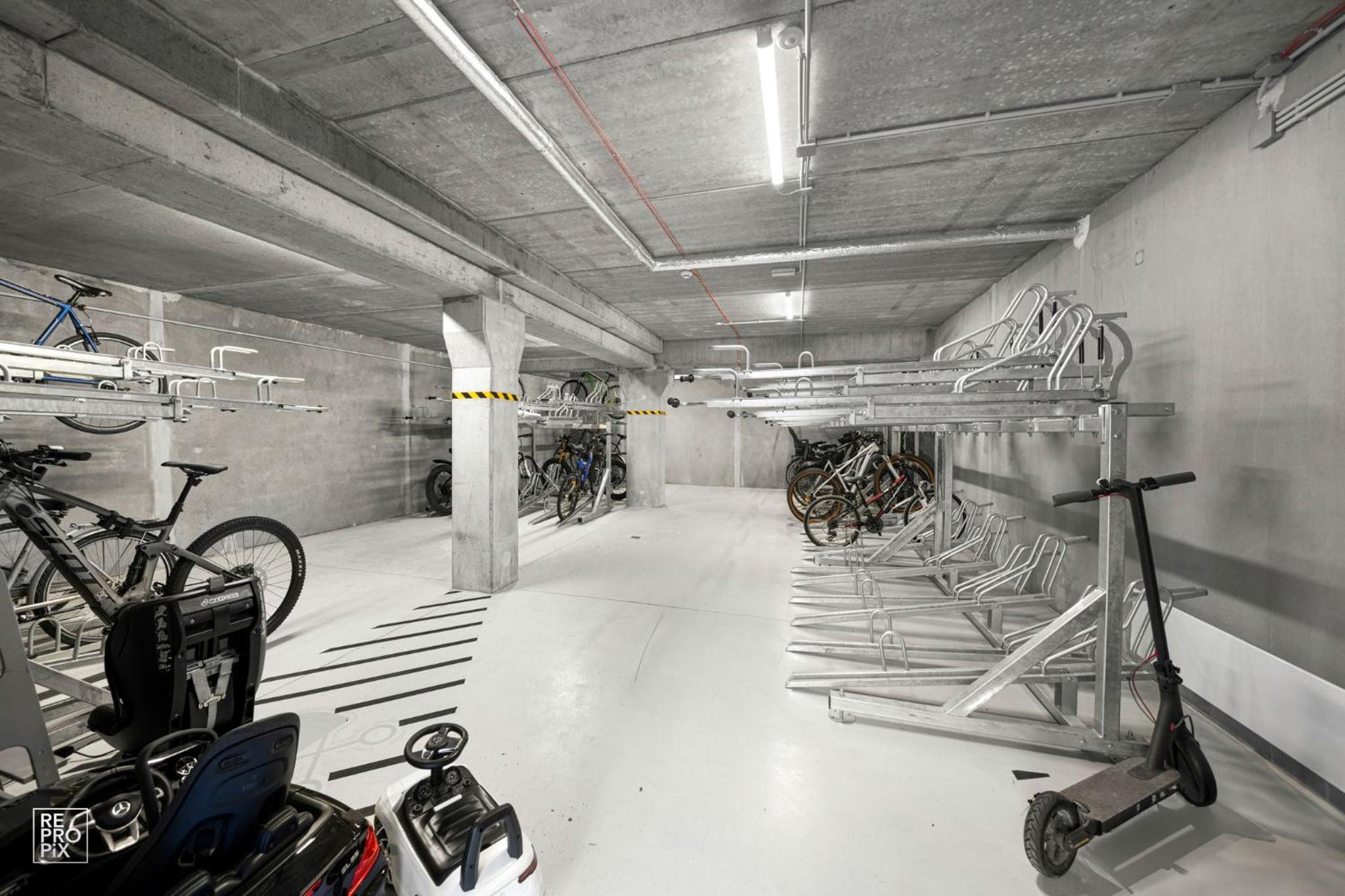Bright 2BR with Private EV Parking, workspace, AC view 4