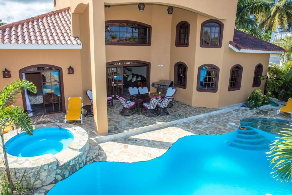 Cabarete Oceanview Villa Pool Oasis Beach Access
