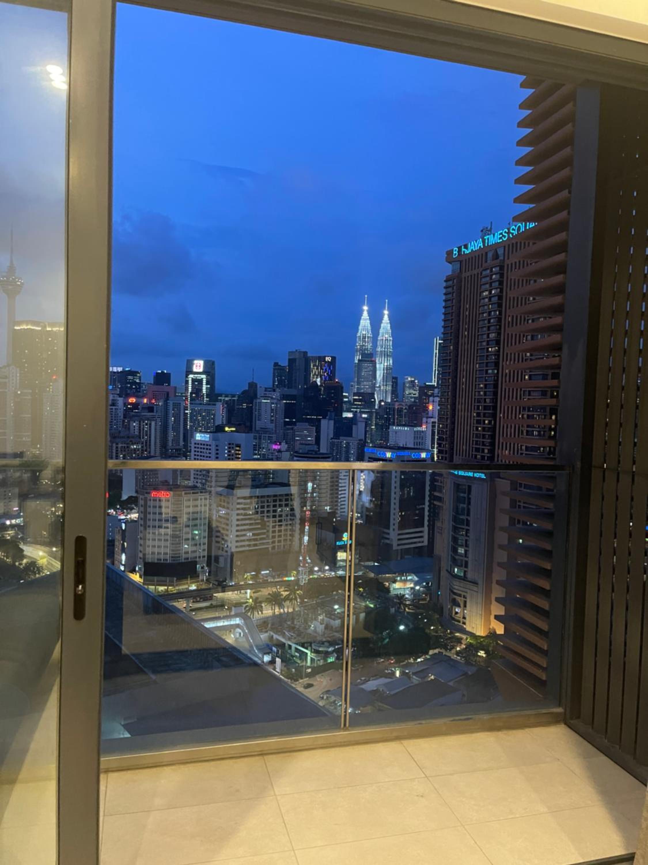 Apartment in Bukit Bintang with KLCC view