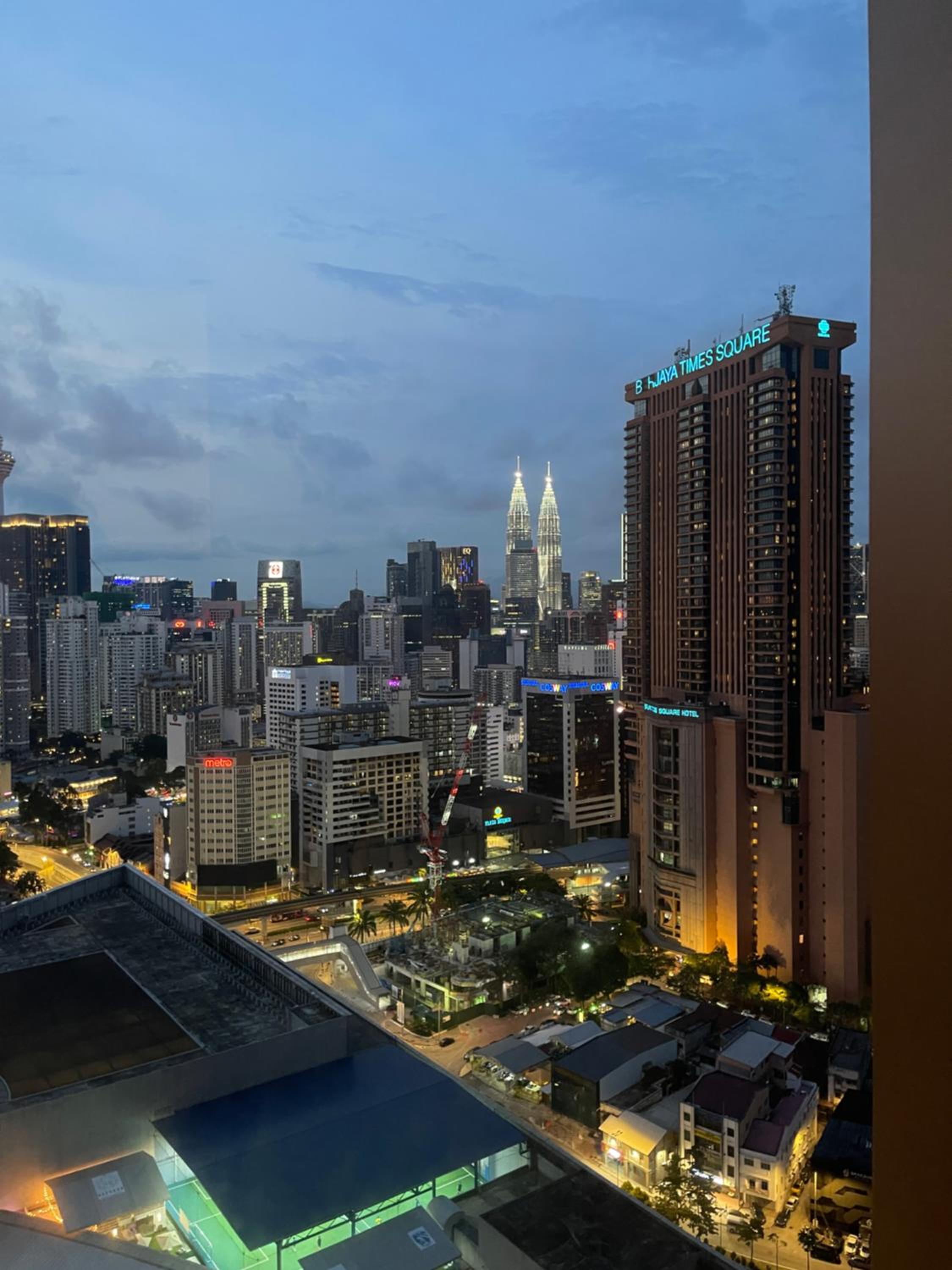 Apartment in Bukit Bintang with KLCC view