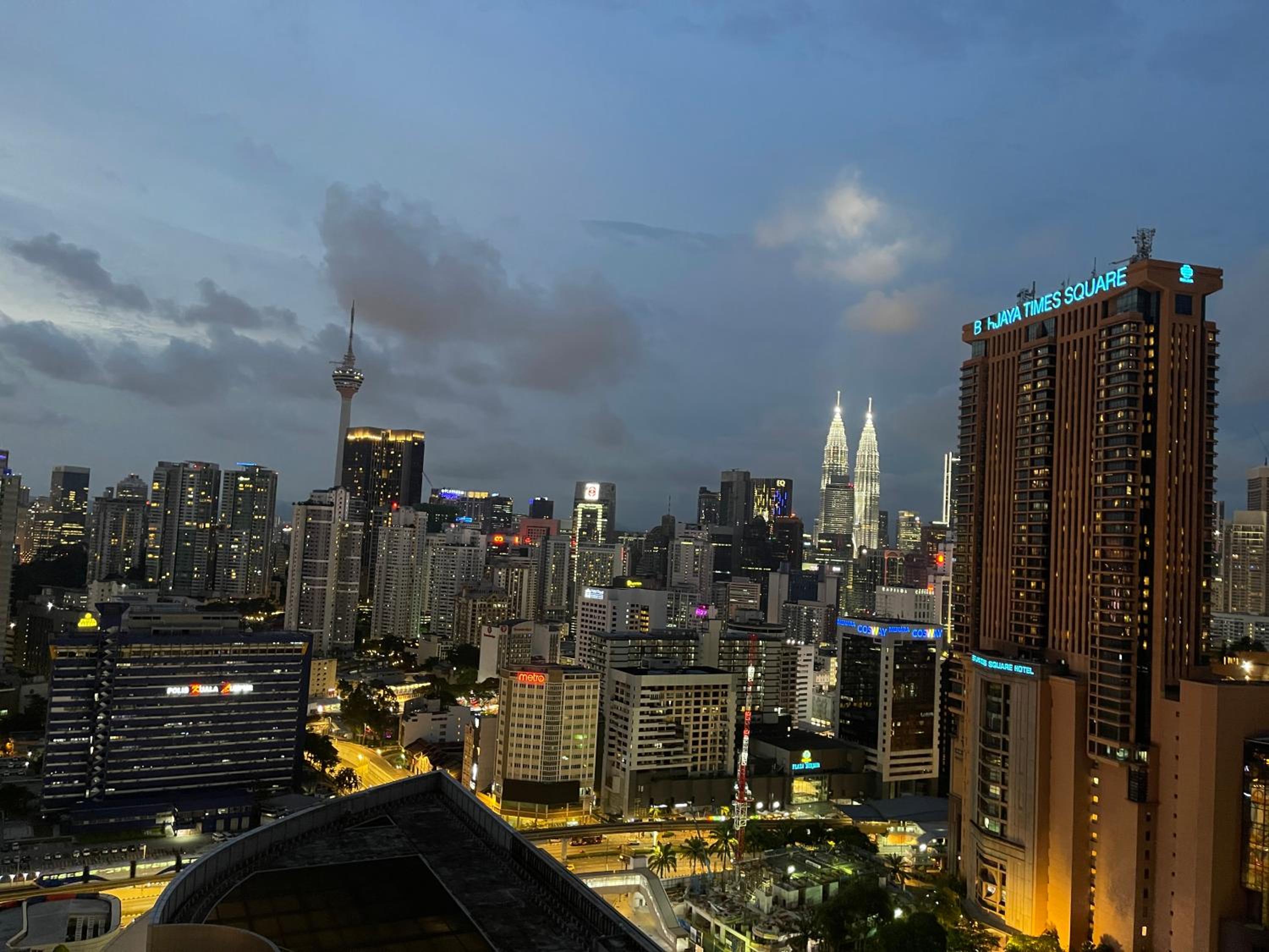 Apartment in Bukit Bintang with KLCC view