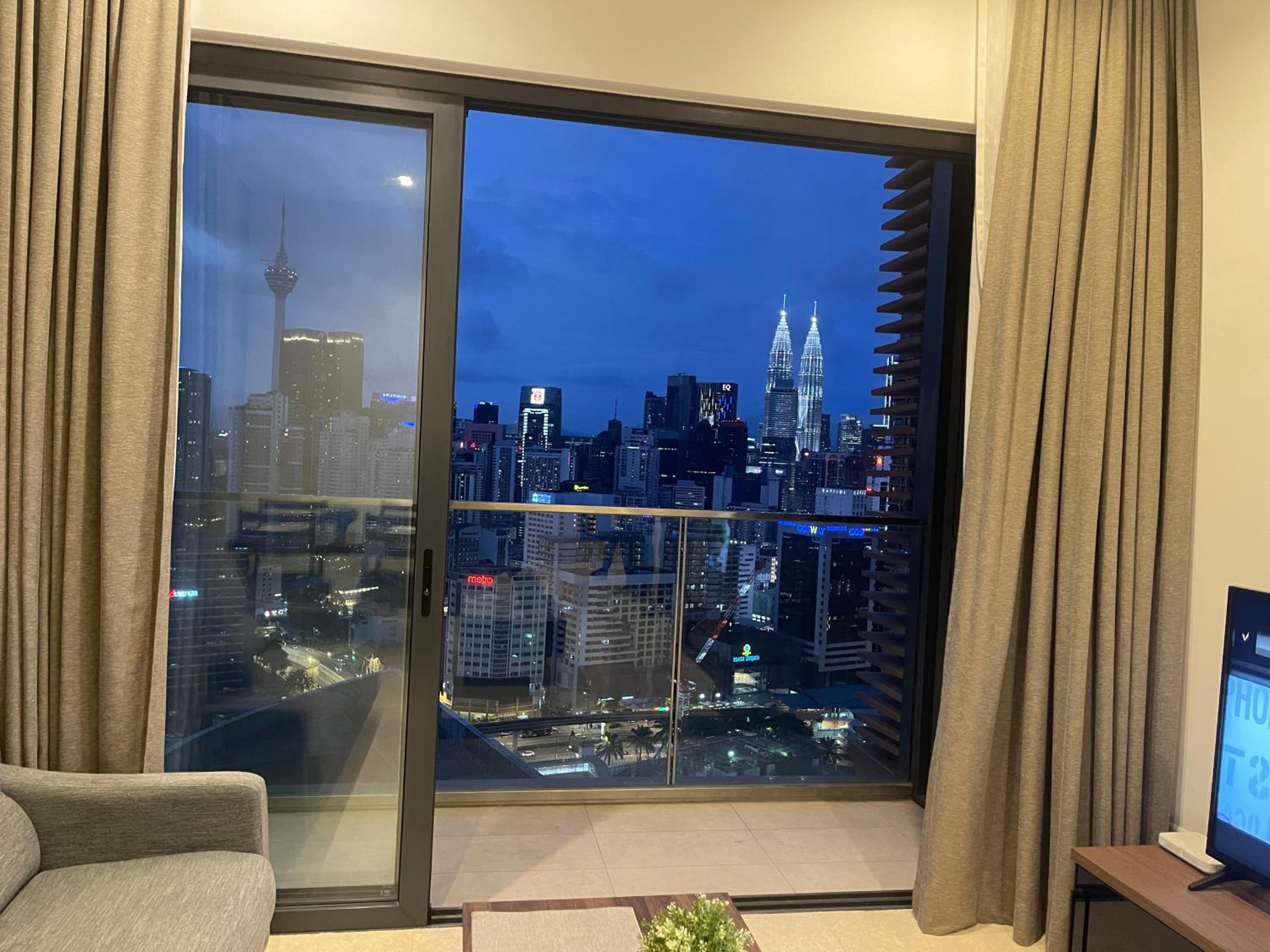Apartment in Bukit Bintang with KLCC view