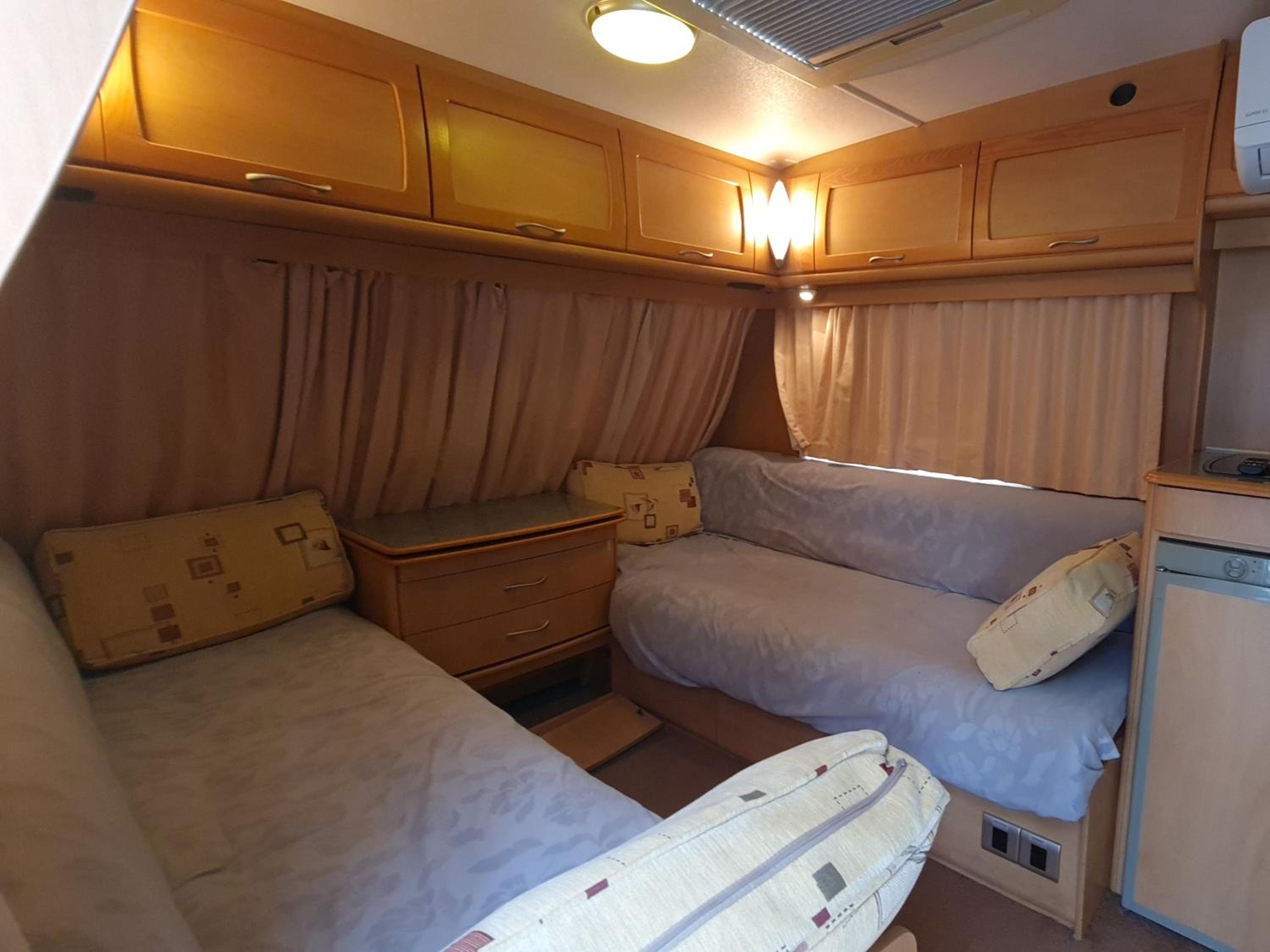 caravan on the lake