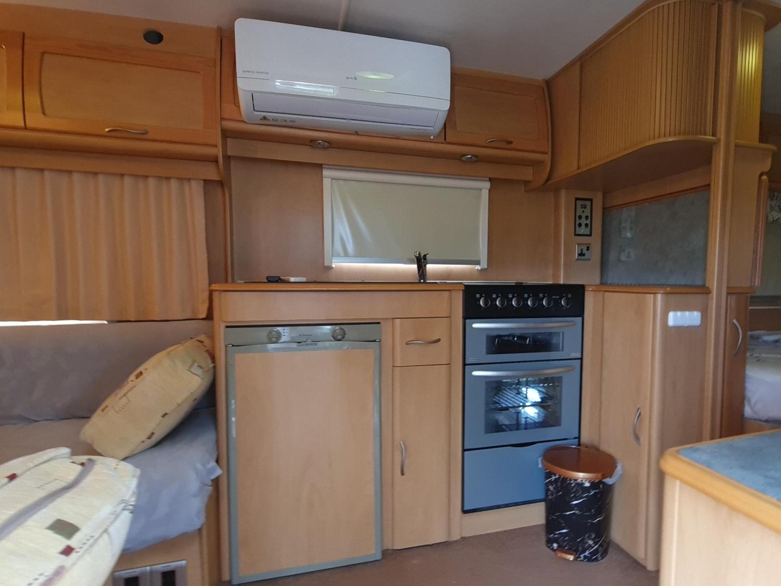 caravan on the lake