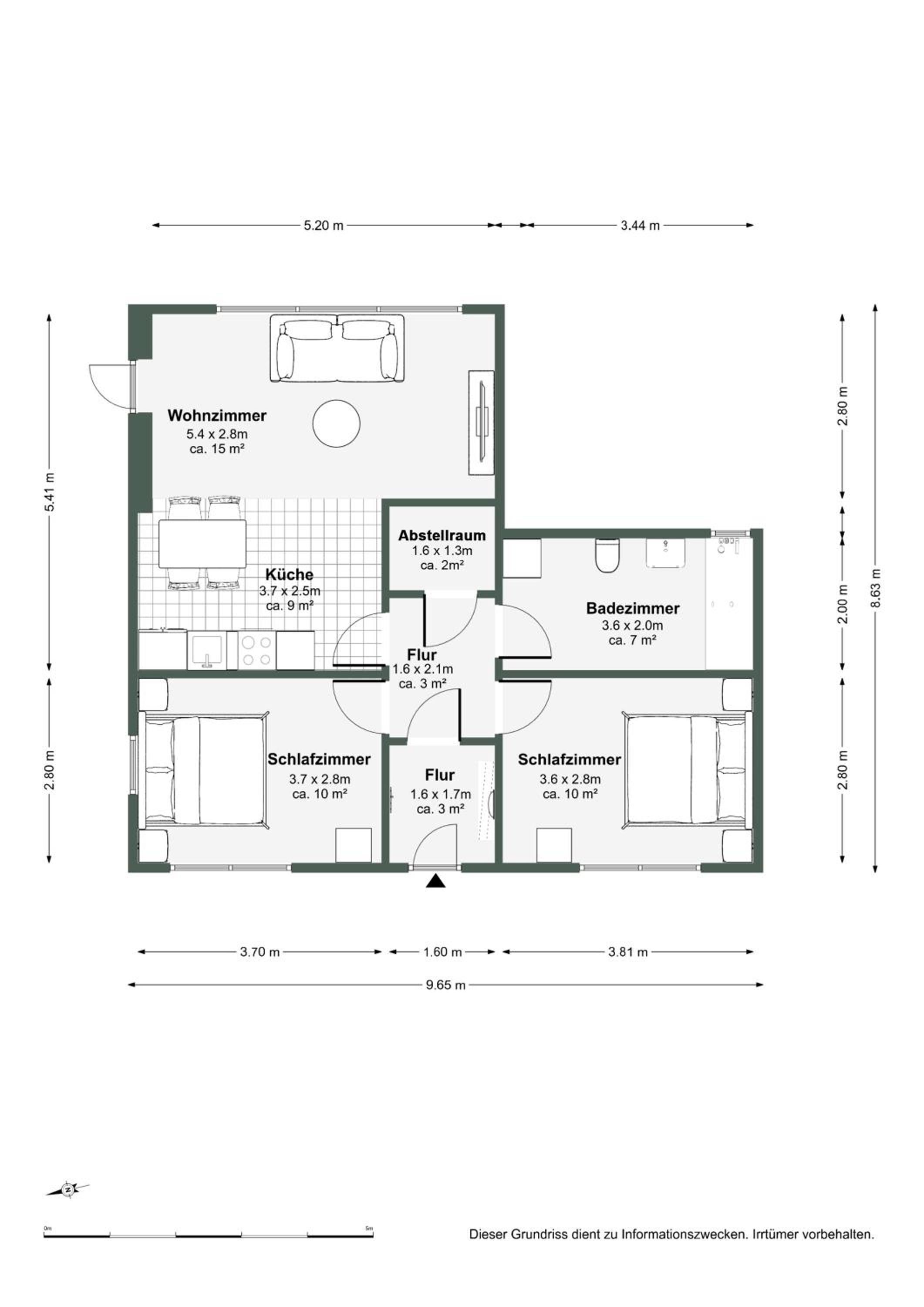 Apartments am Hainich - 6 Personen, King-Size-Betten, Netflix, Nationalpark