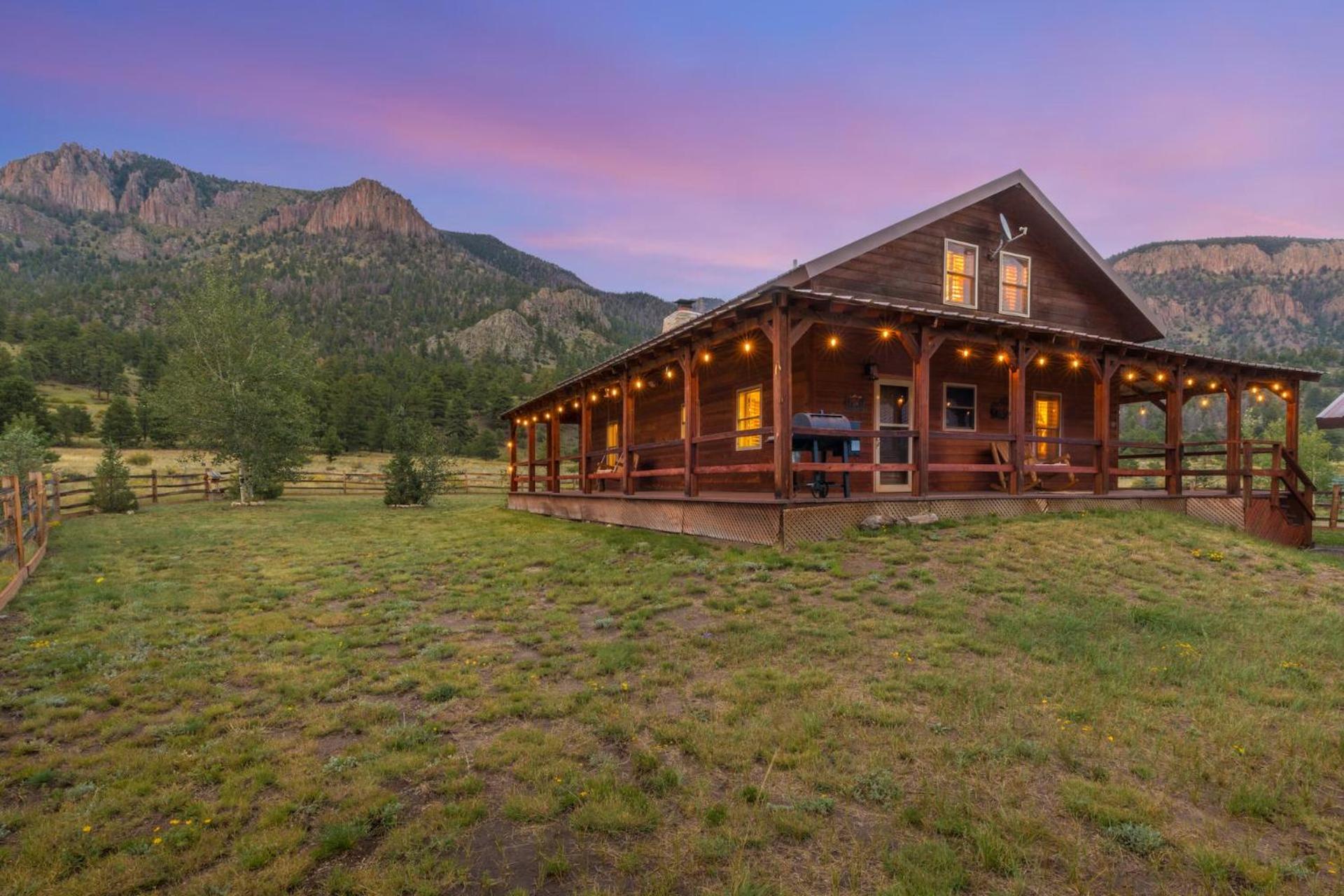 Rustic A Cabin view 3