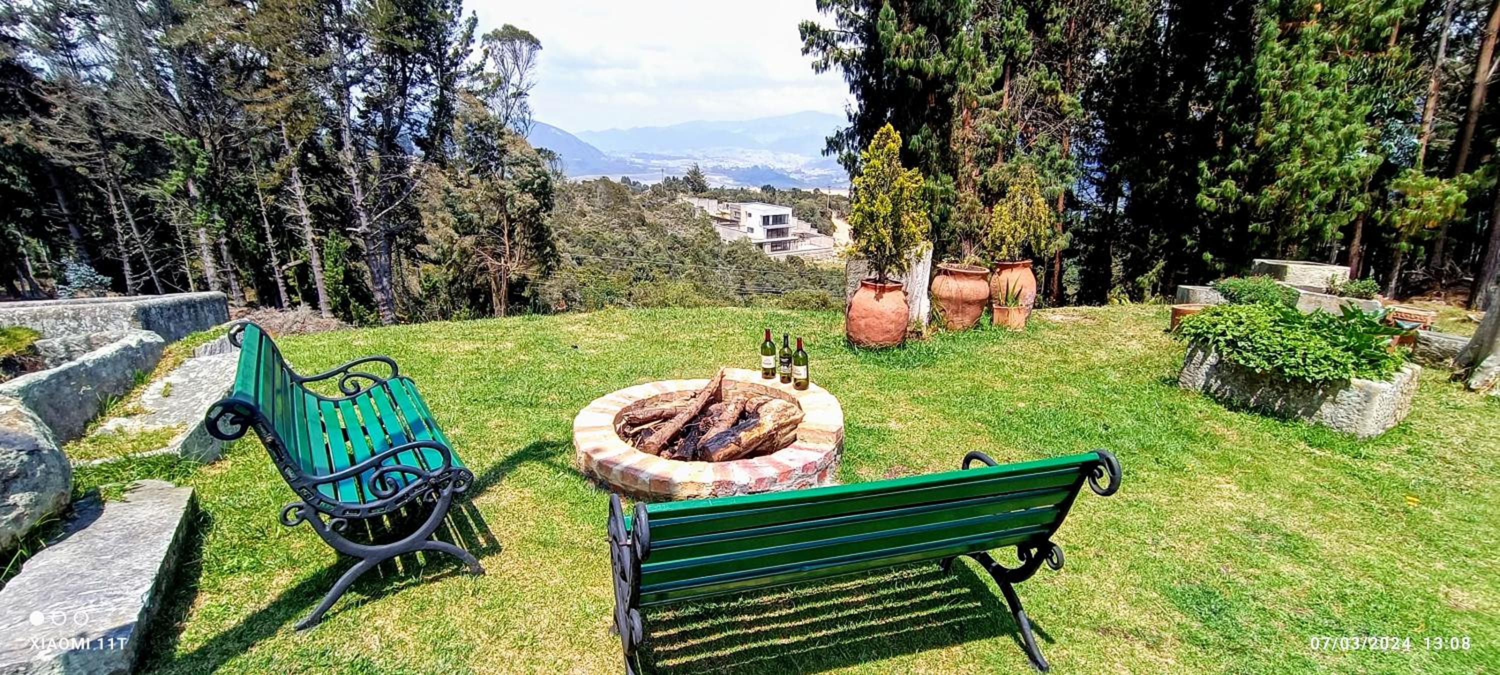 Finca Delfos un paraíso a 15 minutos de Bogotá, única con mirador a la ciudad de Bogotá y también con vista al embalse de San Rafael y la Calera