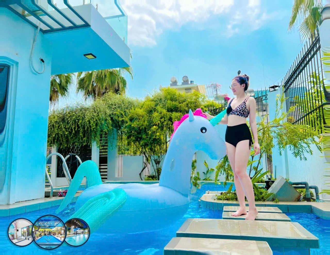 Villa Hồ Bơi đẹp Resort LONG CUNG Xanh Mát view 4