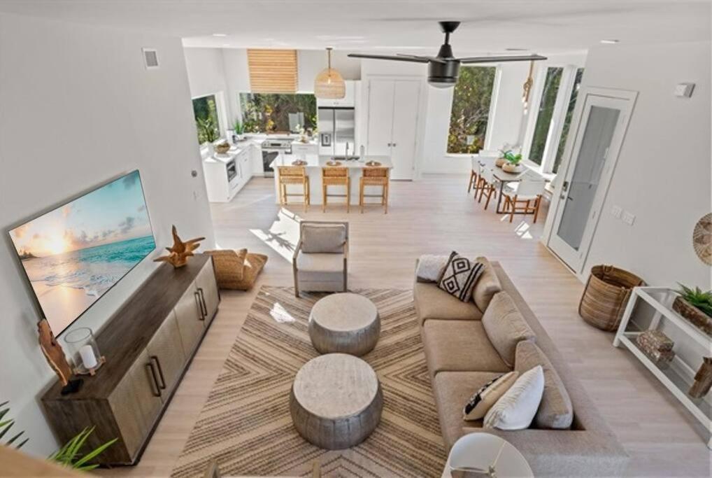 Modern Beach Oasis Steps from the Shore