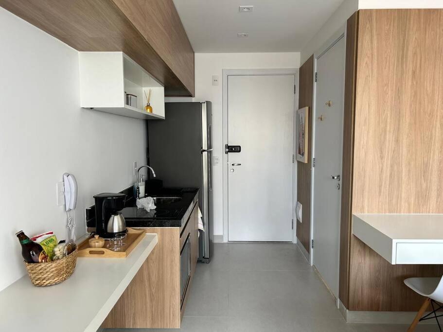 Studio completo e acolhedor para se sentir em casa