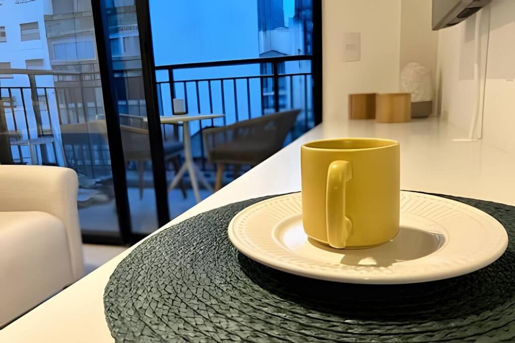 Studio completo e acolhedor para se sentir em casa