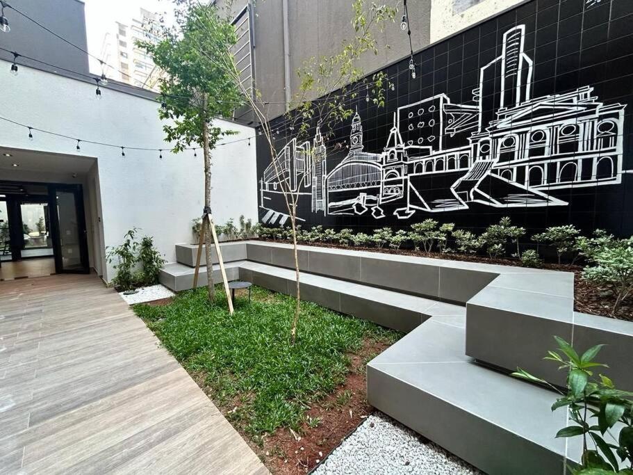 Studio completo e acolhedor para se sentir em casa
