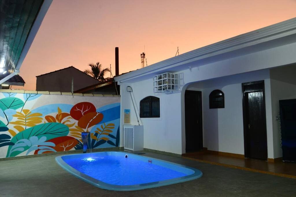 Casa pé na areia