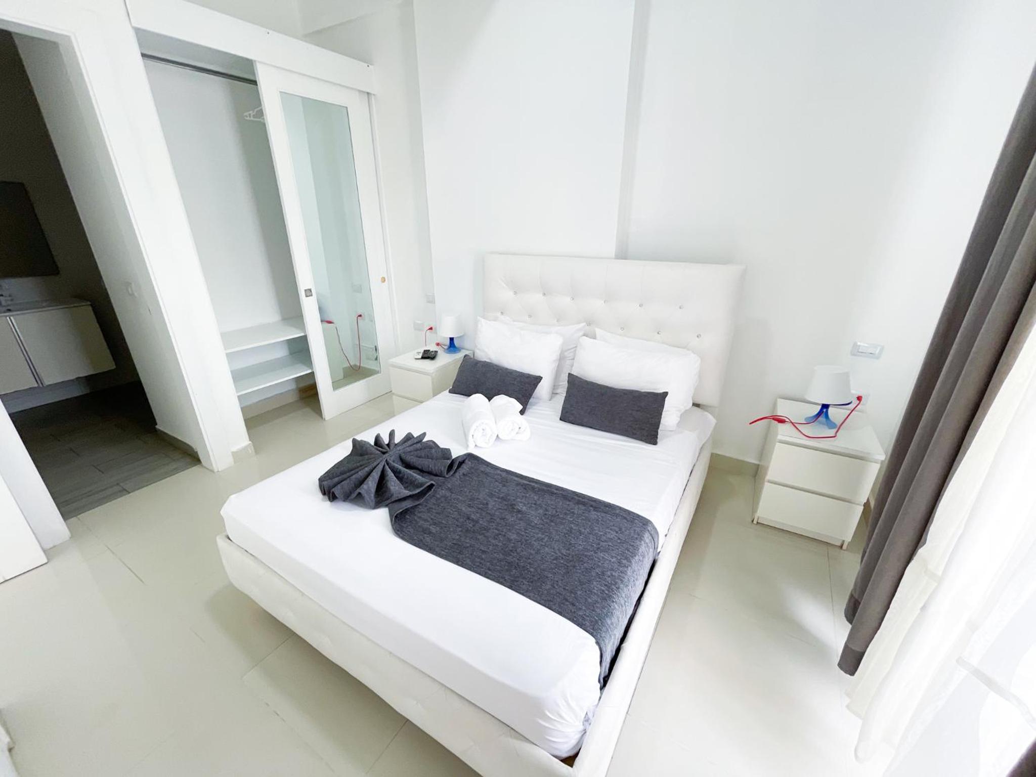 apartment with ac and wifi pool on the roof city center view 2