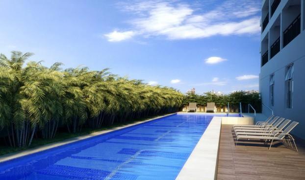 FLAT COMPLETO no METRÔ SANTA CECILIA com PISCINA - SAUNA - GARAGEM