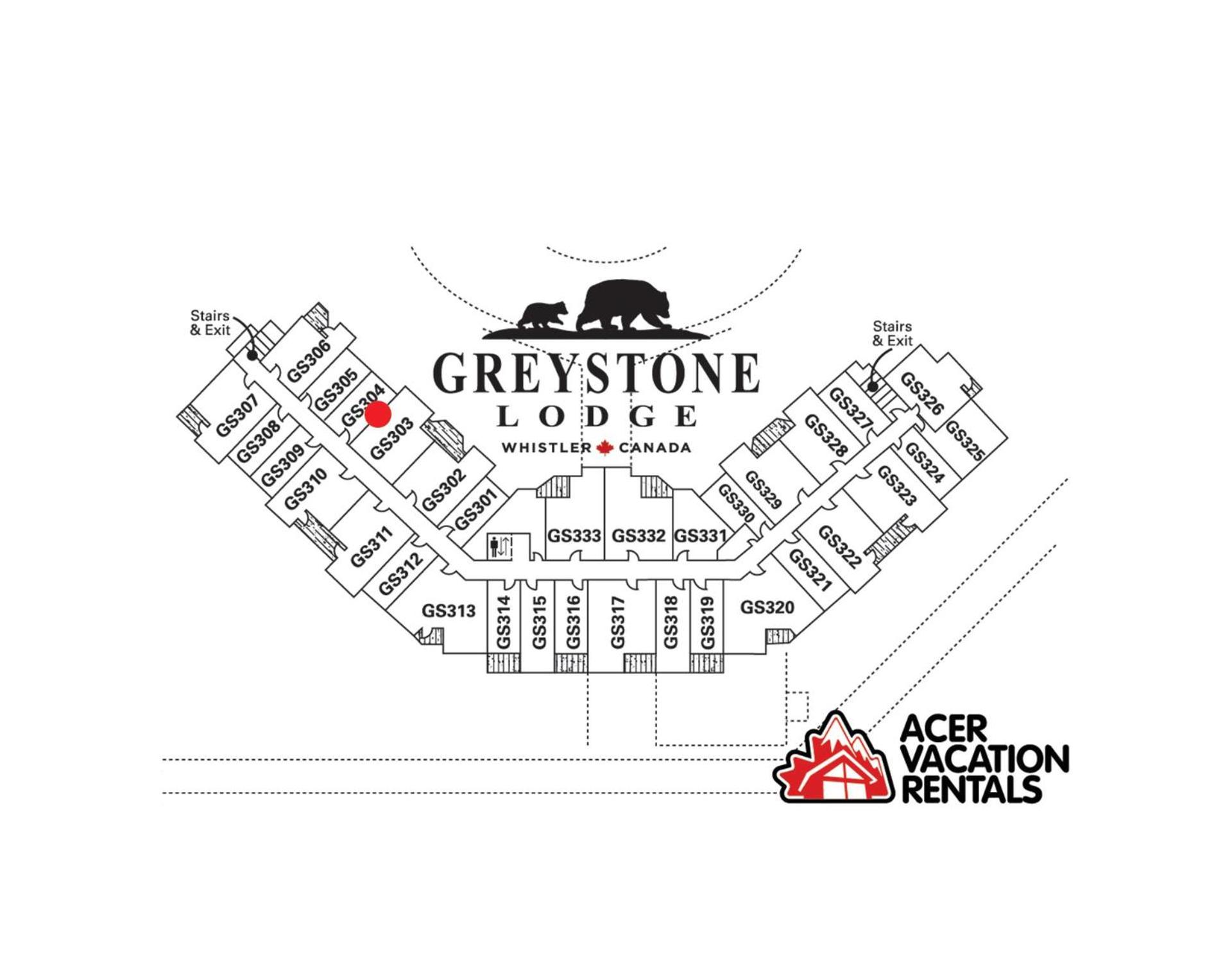 Greystone Lodge 303 Ski-in Out