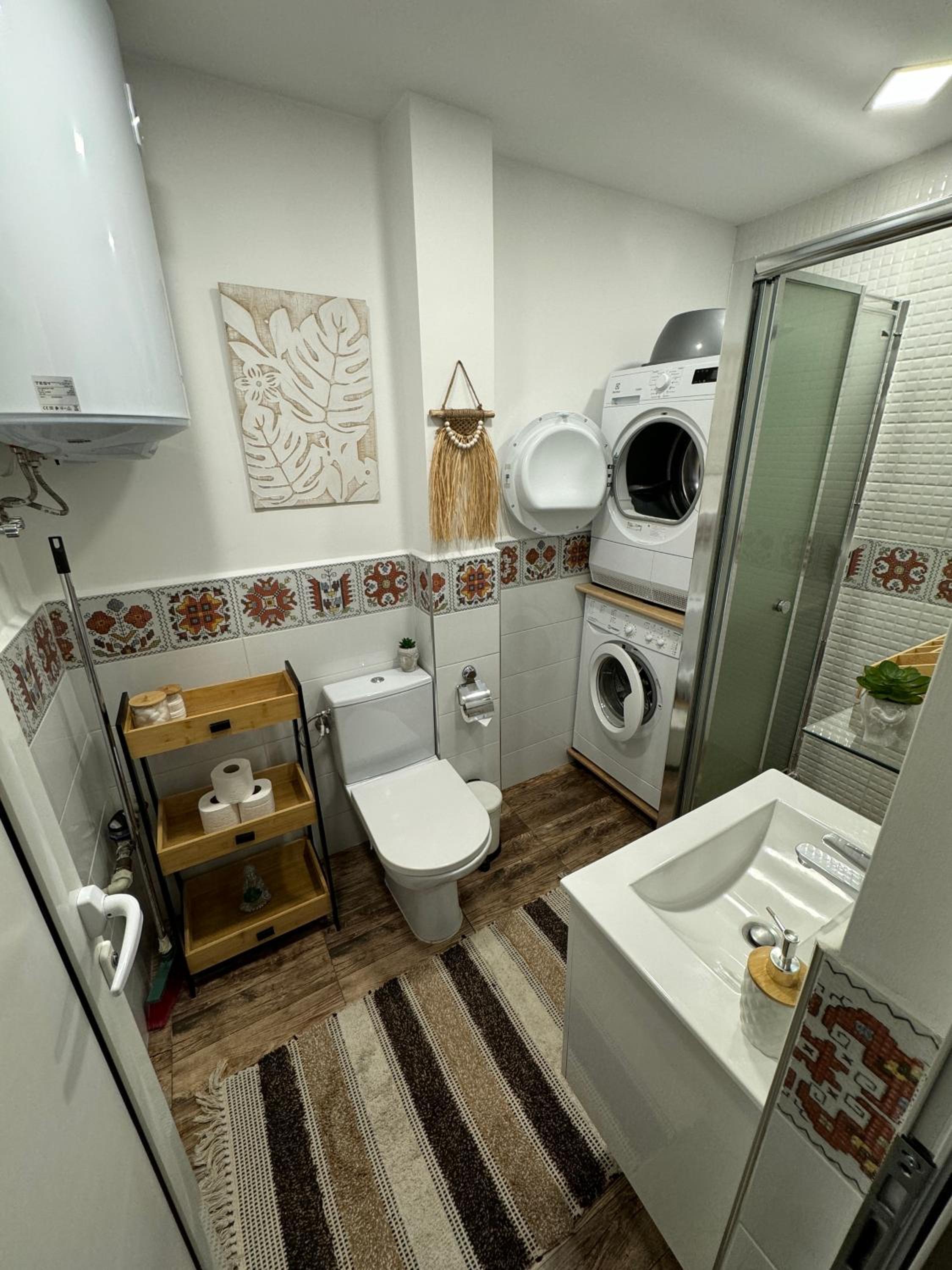 Boho Apartment Plovdiv with Private Parking Space