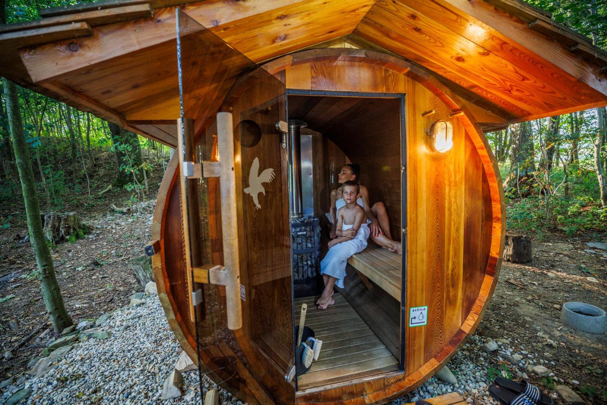 Treehous Sněžník s wellness view 5