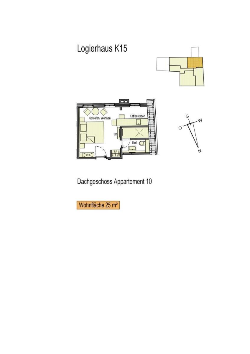 Logierhaus K15 Appartement 10 view 4