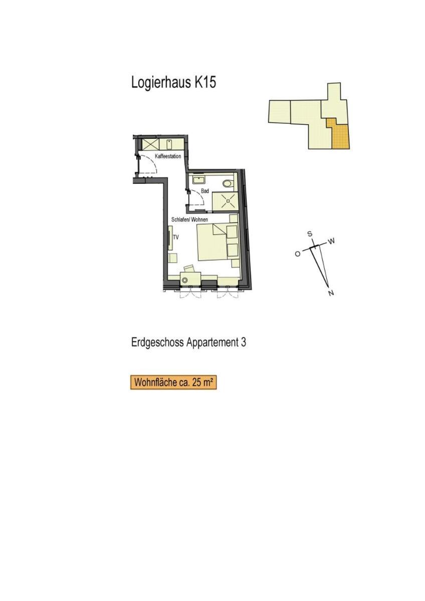 Logierhaus K15 Appartement 3 view 3