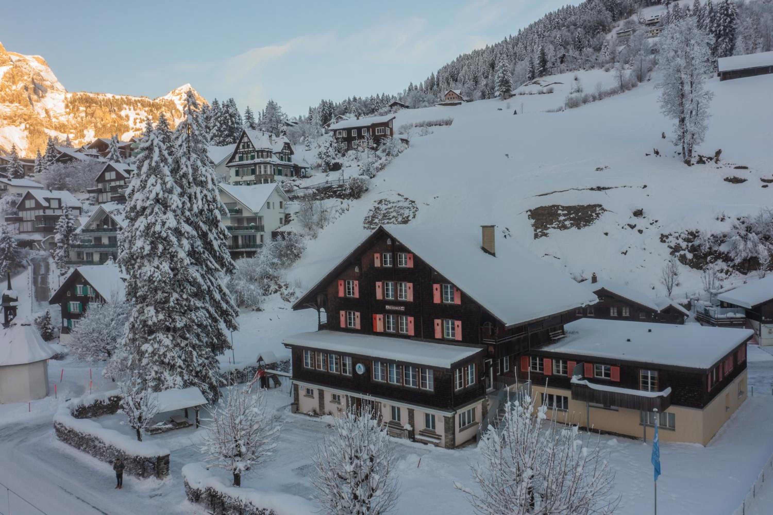 Engelberg Youth Hostel view 2