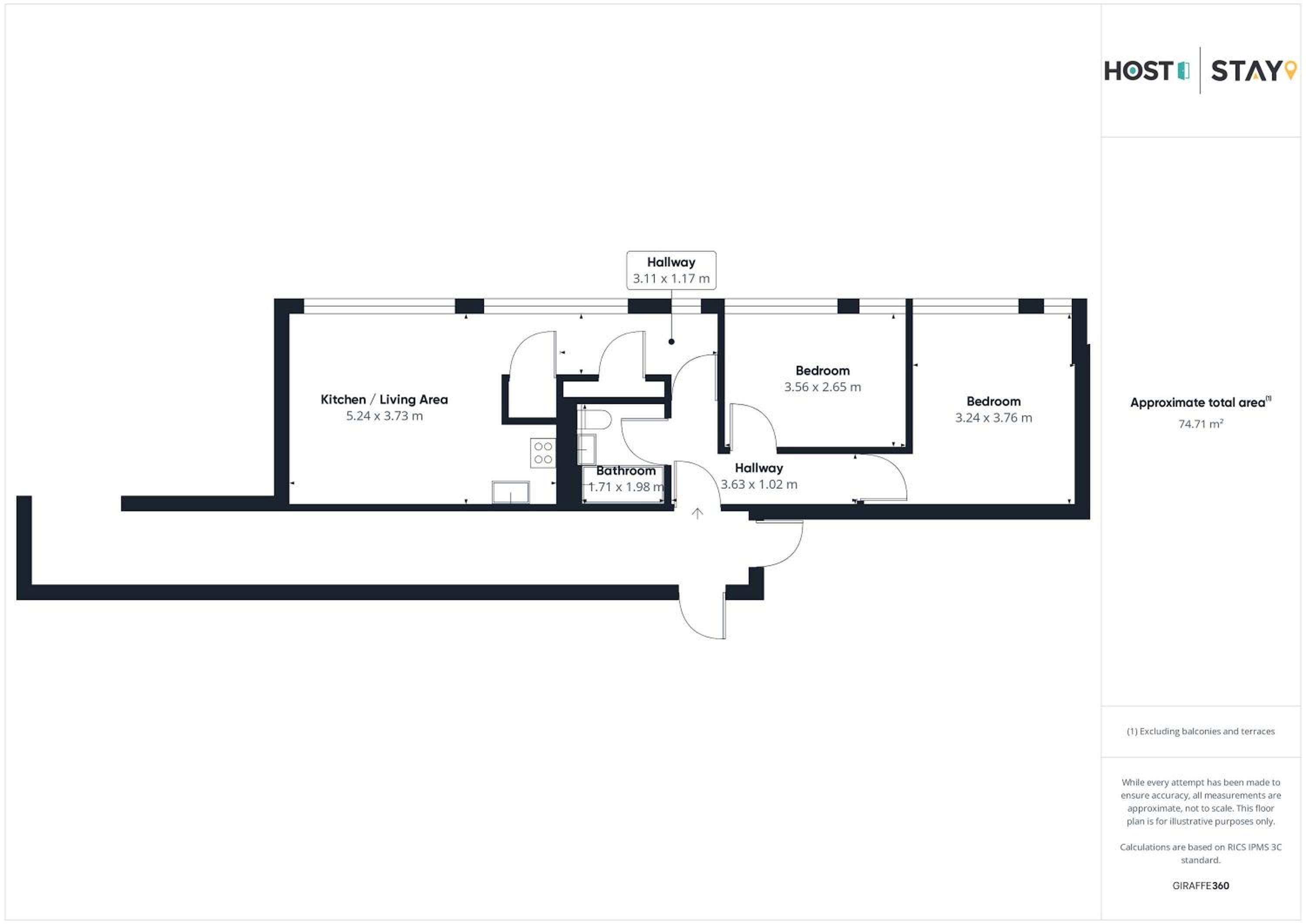 Host & Stay - Apartment 007