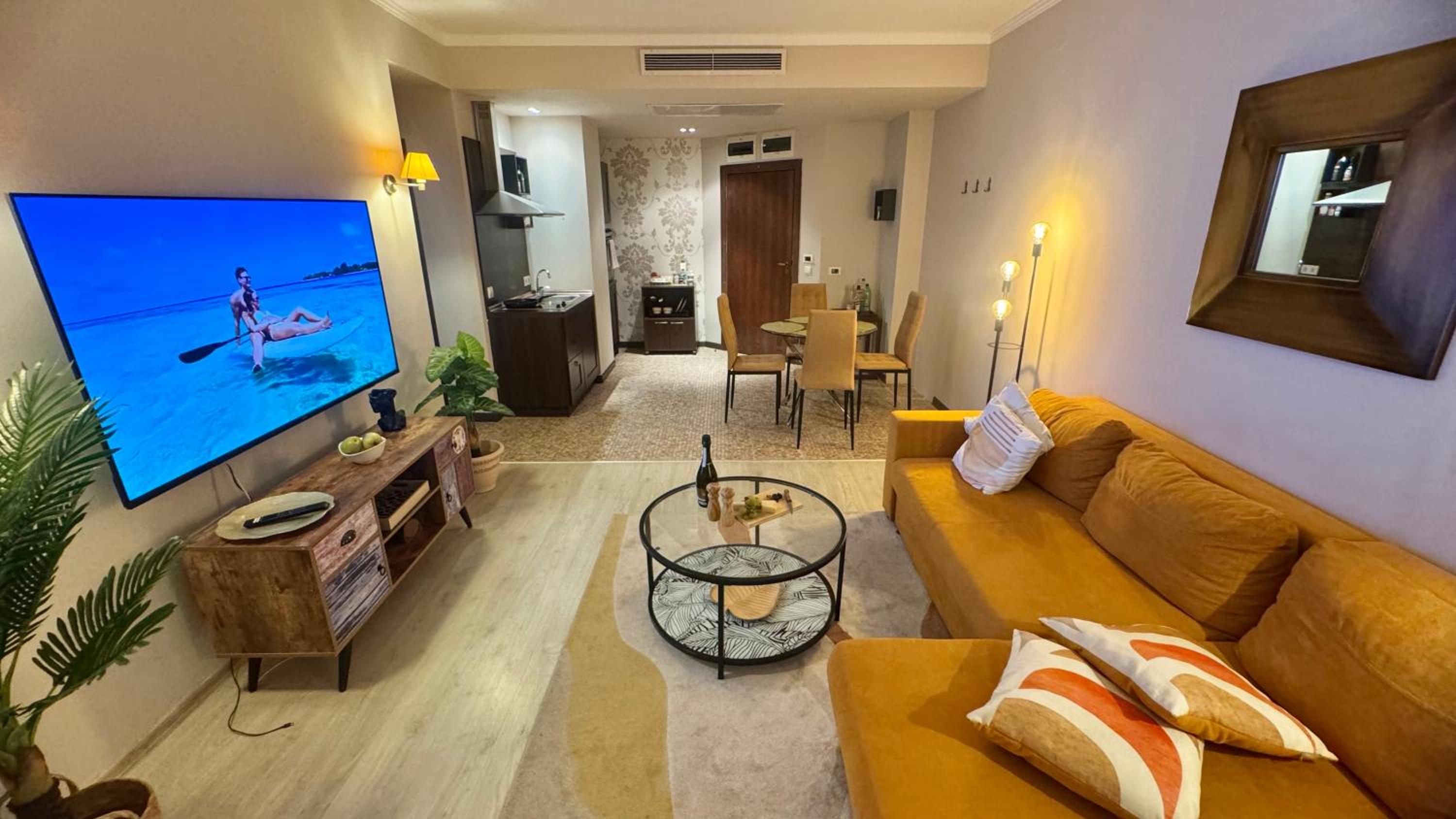 Luxury sea view, 5star Barcelo on Beach