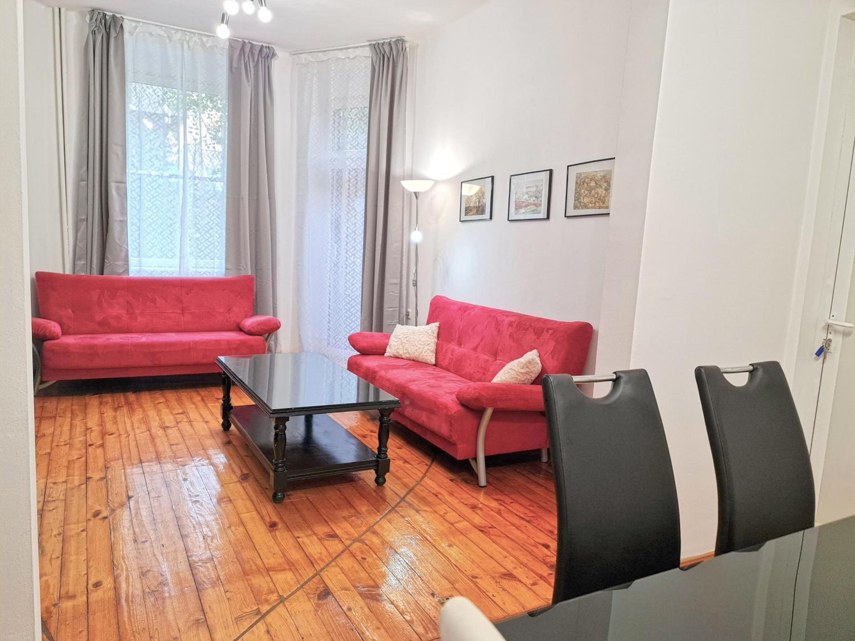 Red Sofa NDK City Retreat