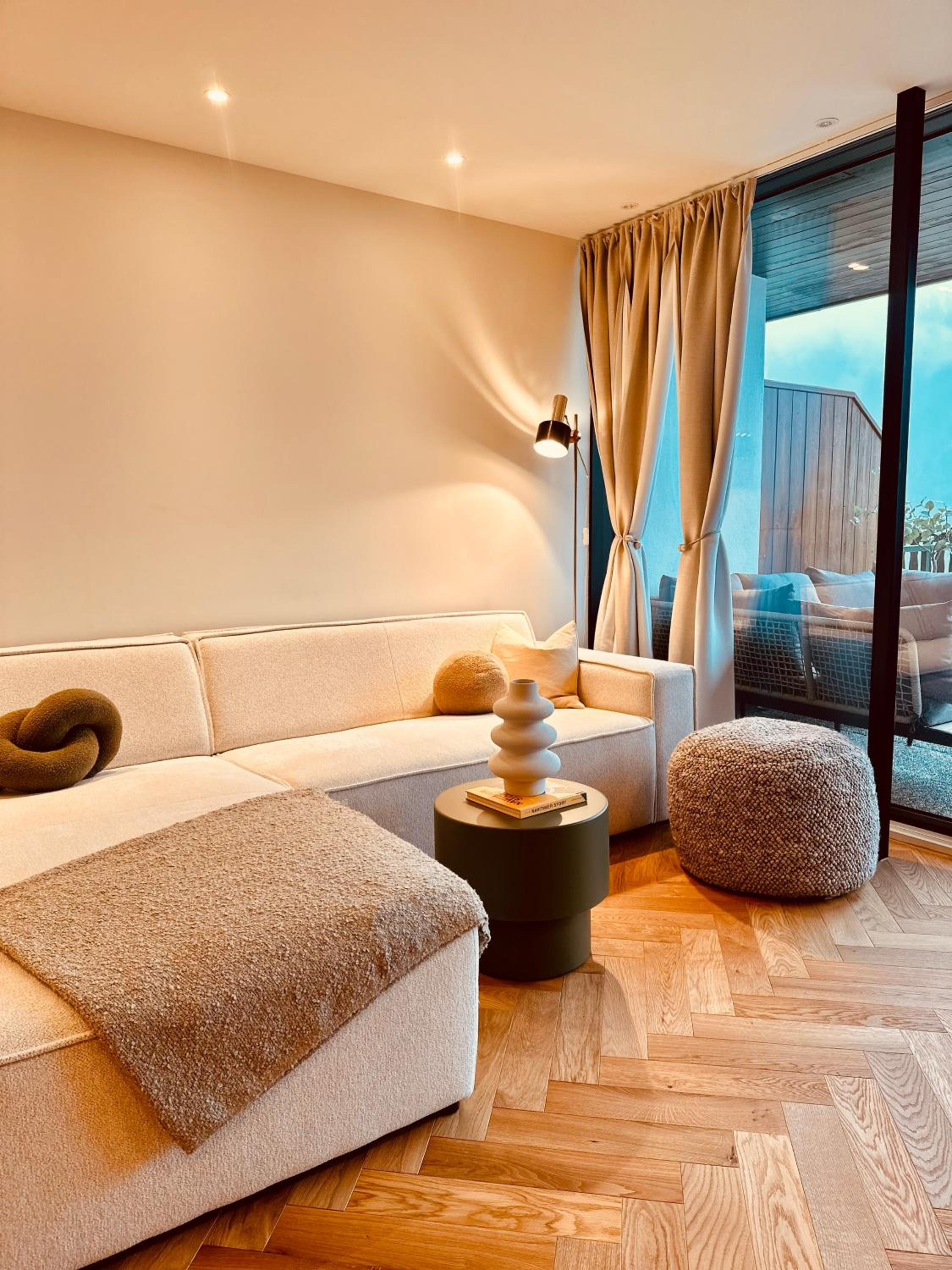 Das Alpenzeit Appartement mit Just Private Terrasse