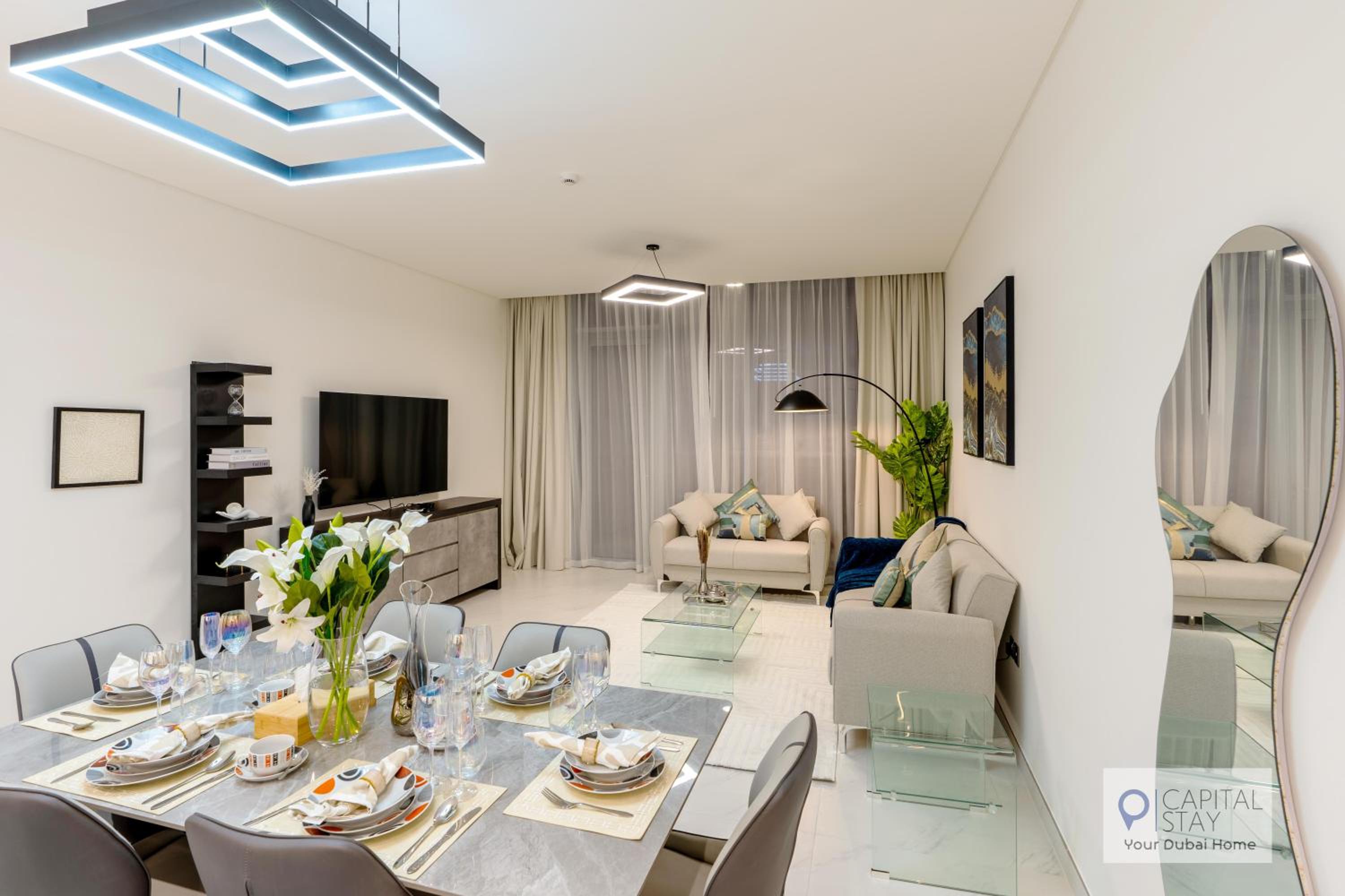 2 Bed Apt in District One Dubai - Lagoon Views