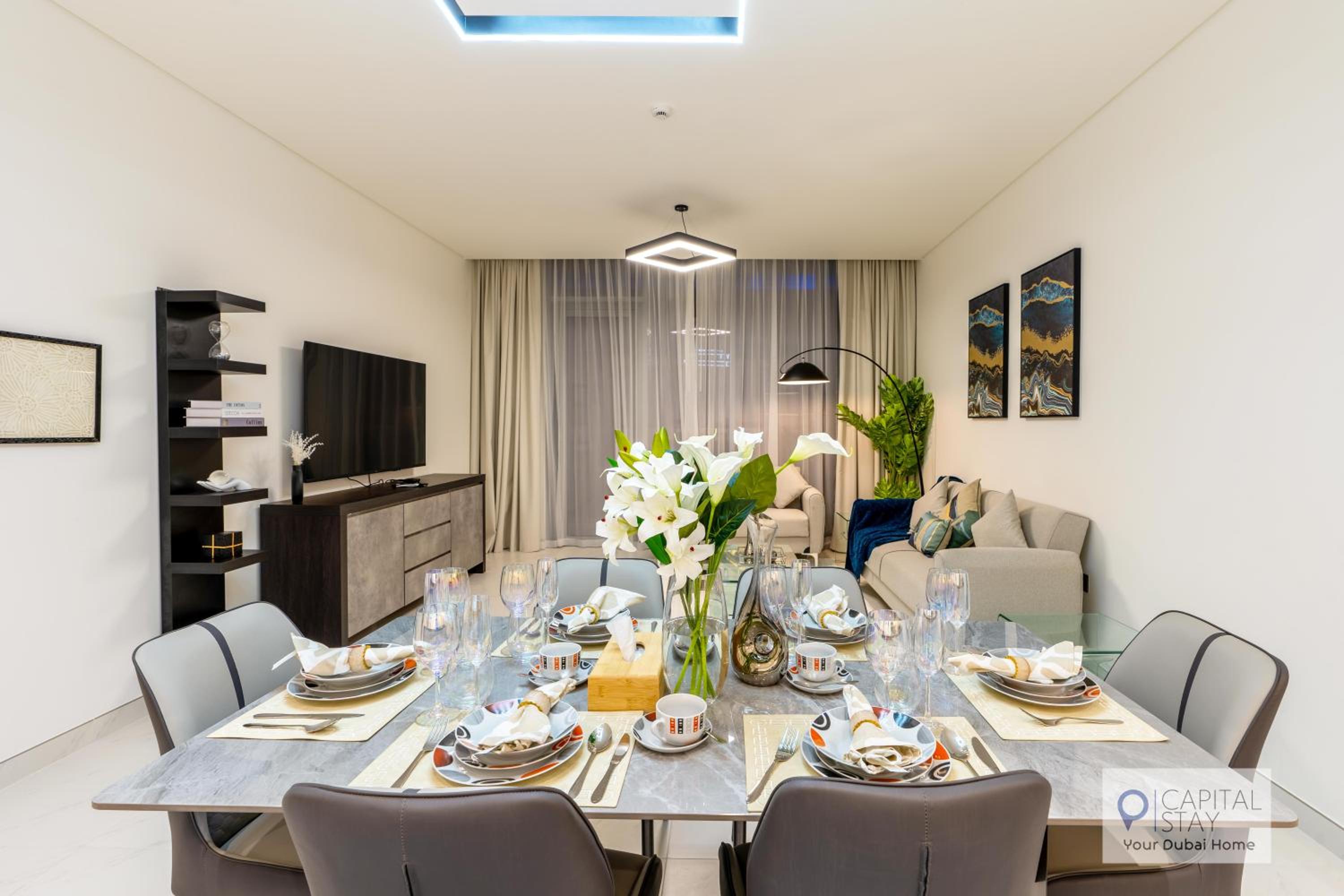 2 Bed Apt in District One Dubai - Lagoon Views