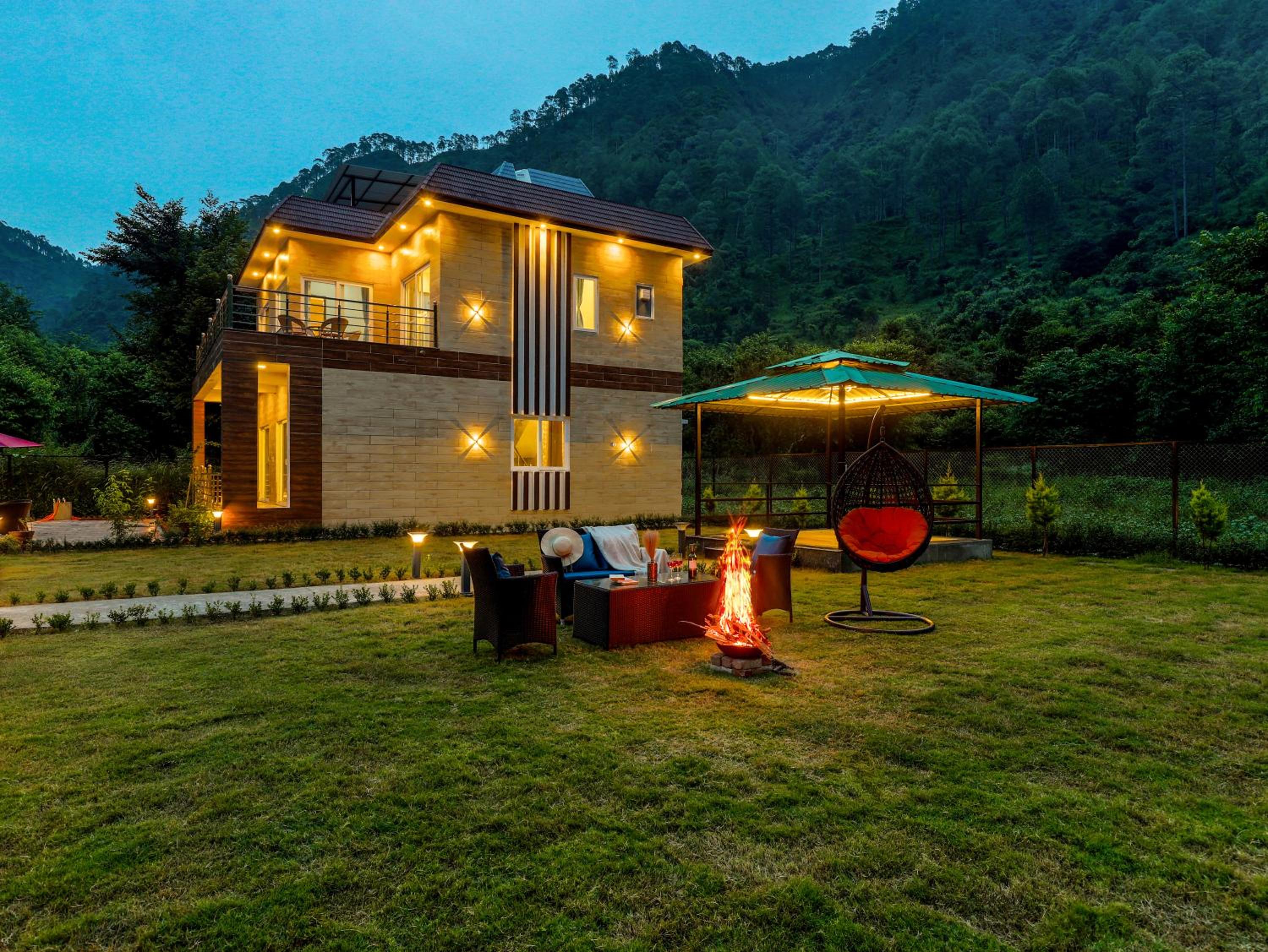 Alaya Stays 3 BHK with Lush Garden & Gazebo - Avasa view 2