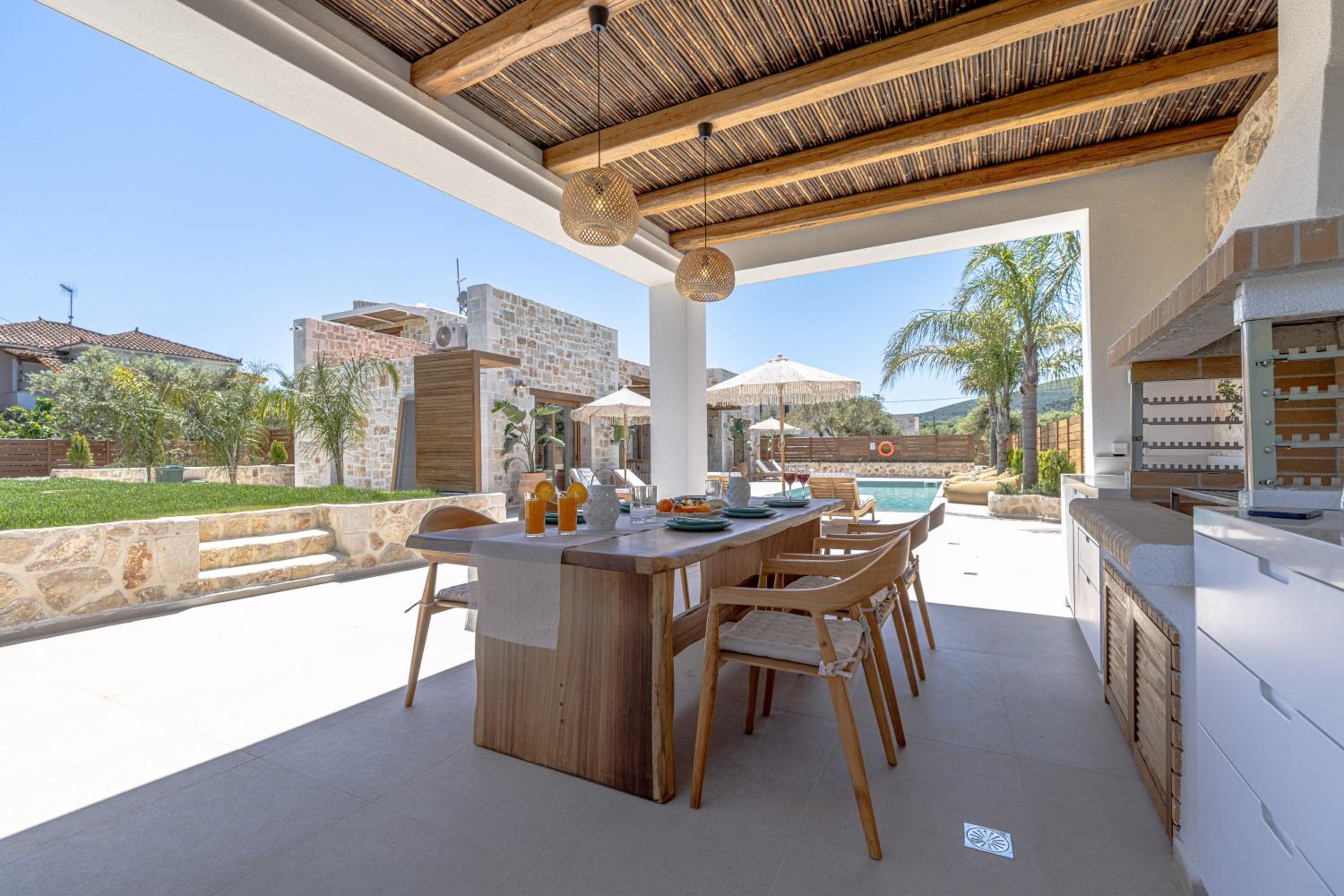 White Stone Villa Orion - Poolside Escape Close to Laganas Beach view 3