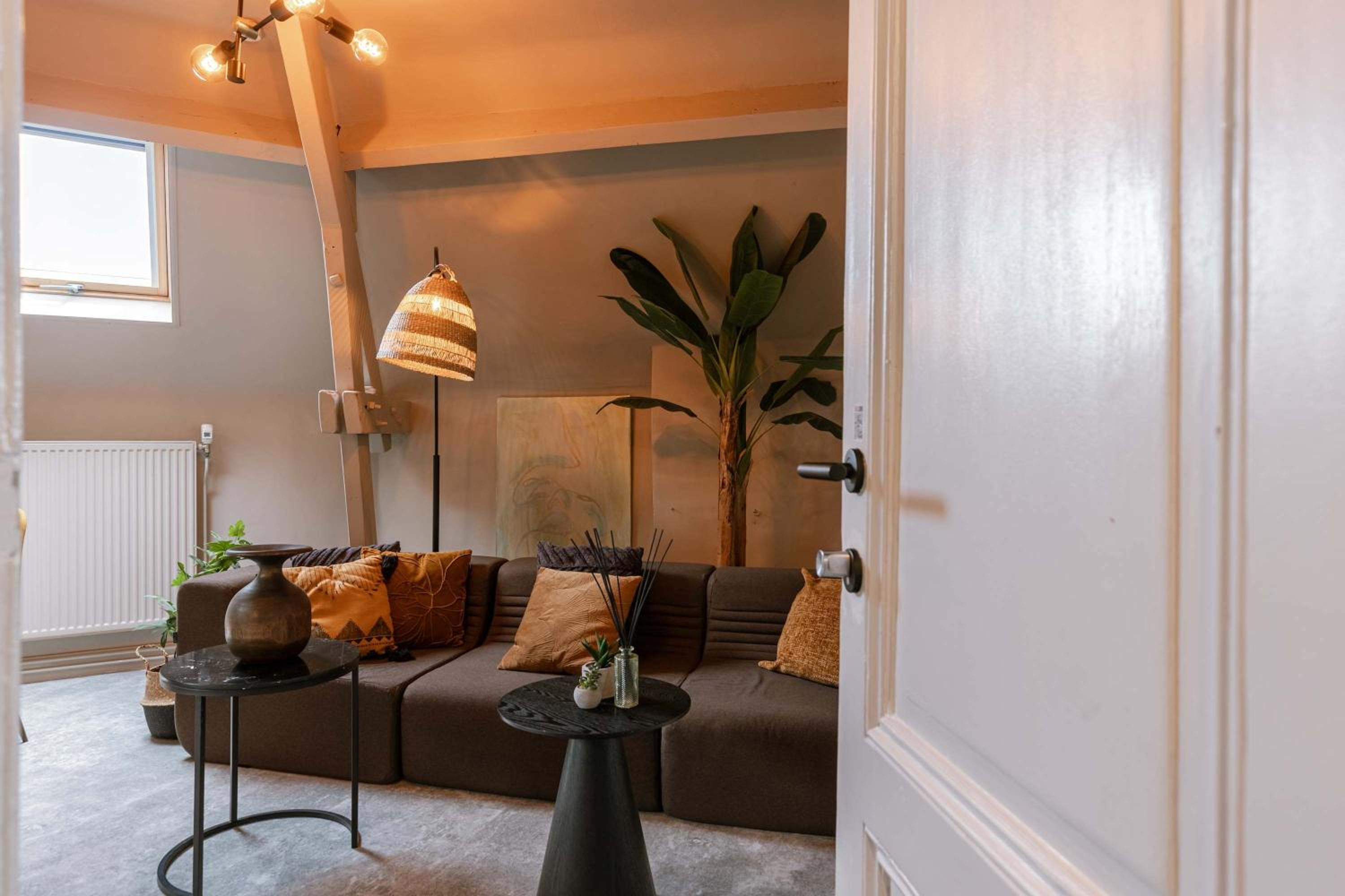 Chic rooftop apartment in Antwerp's shopping hub, pets are welcome
