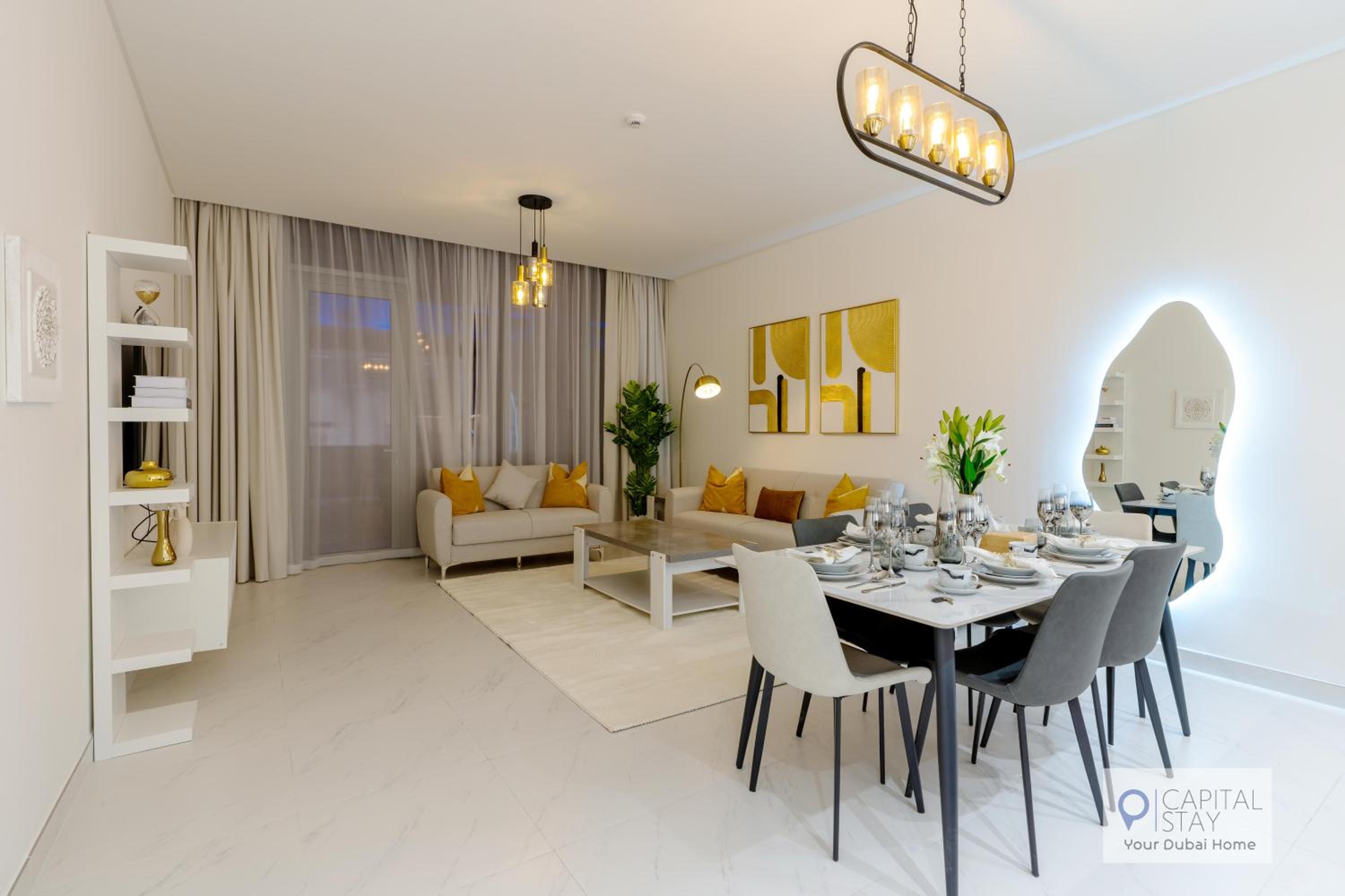 2 Bed Apt in District One Dubai - Lagoon Views